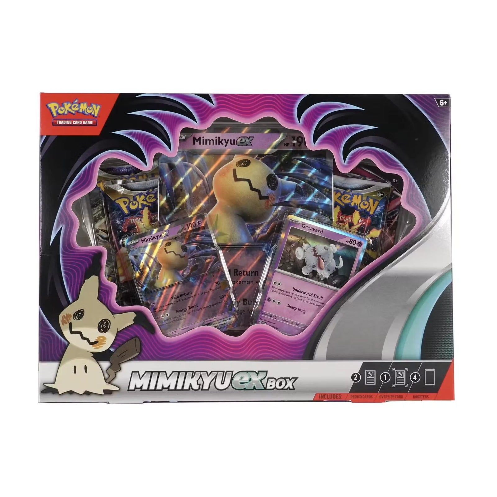 Pokemon Mimikyu ex Box | Sealed with Promo Cards (Ships Sealed Only)