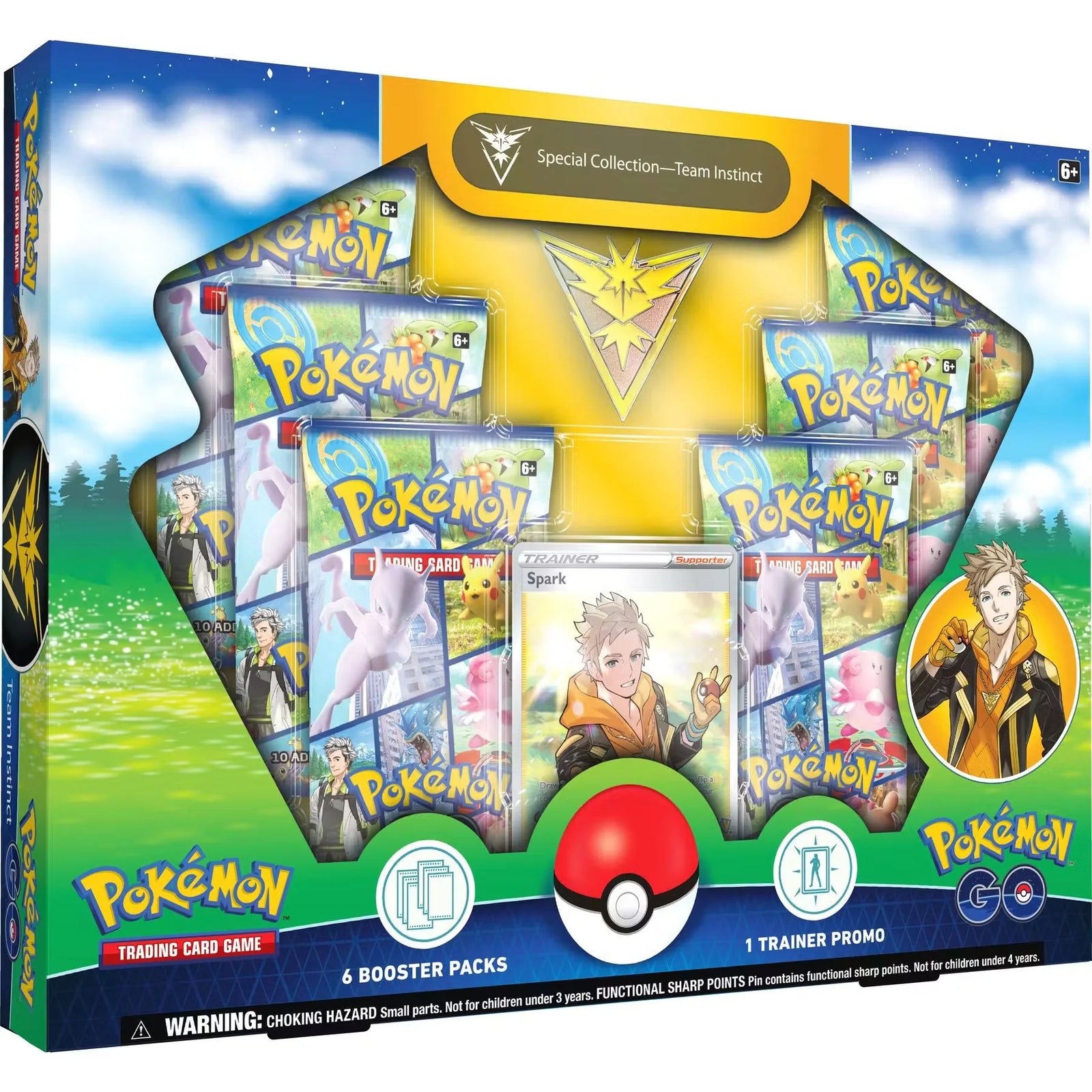 Pokemon GO Team Instinct Special Collection Box | Sealed (Ships Sealed Only)