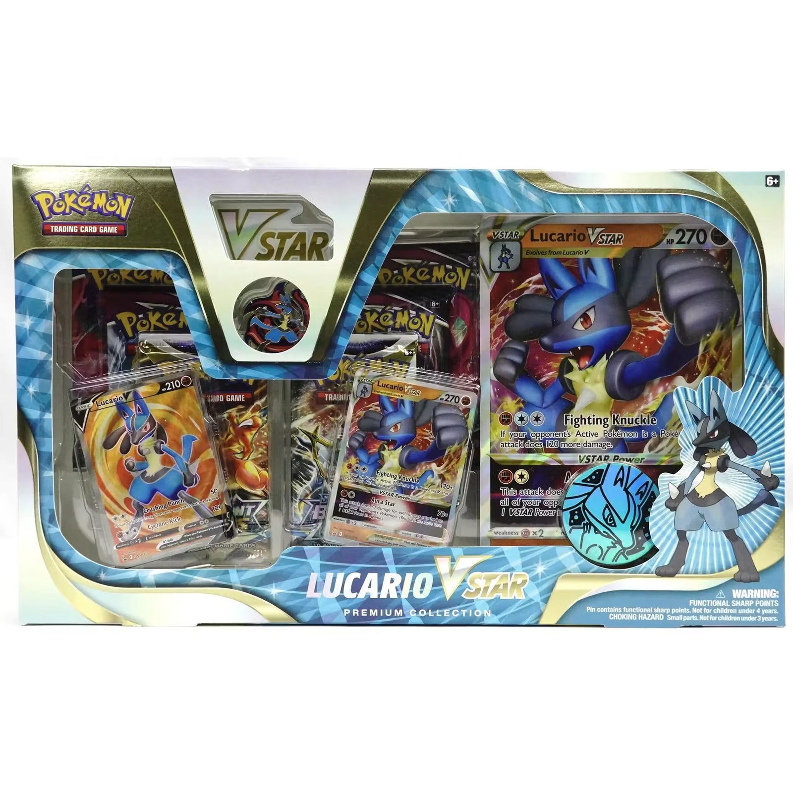 Pokemon Lucario VSTAR Premium Collection Box | Sealed (Ships Sealed Only)