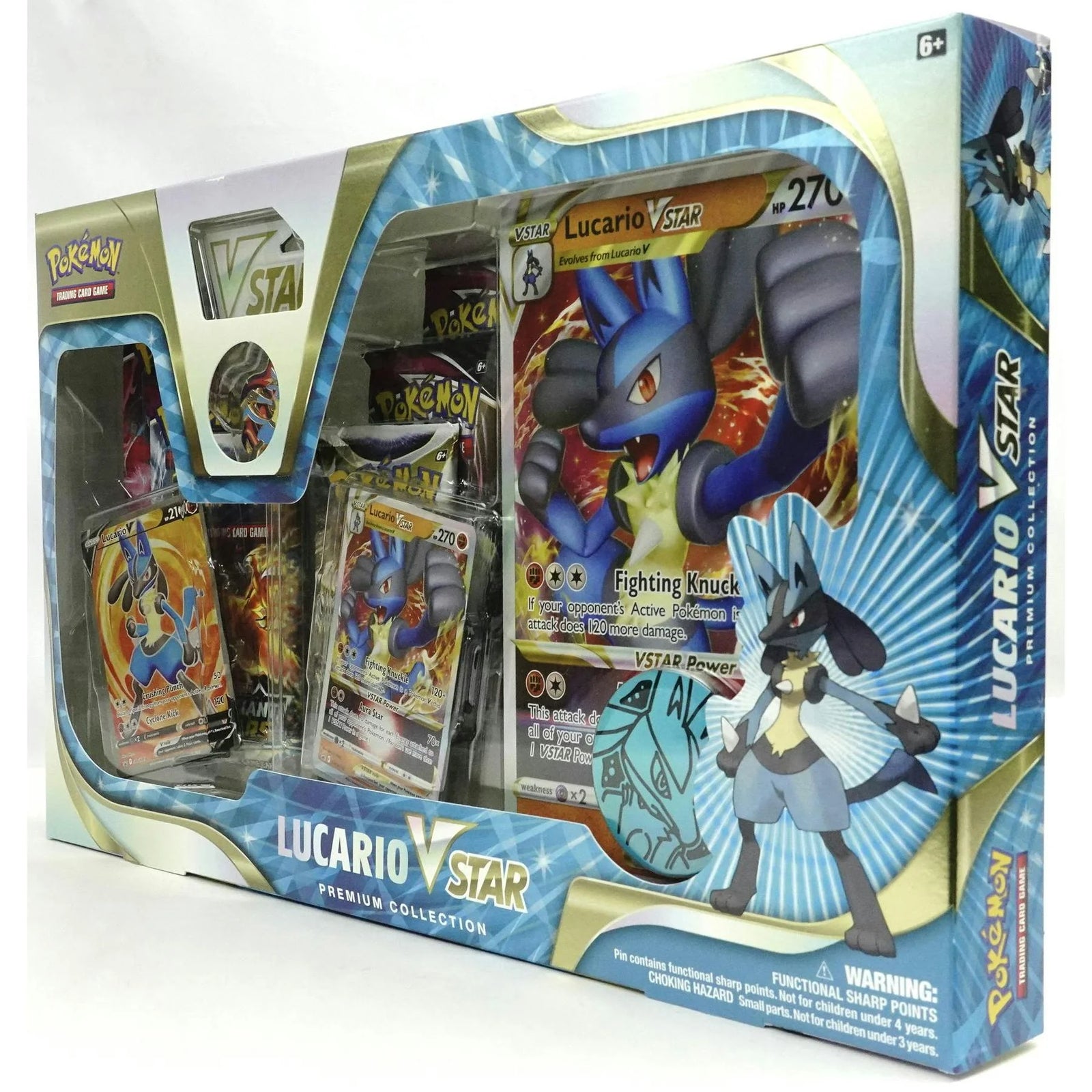 Pokemon Lucario VSTAR Premium Collection Box | Sealed (Ships Sealed Only)