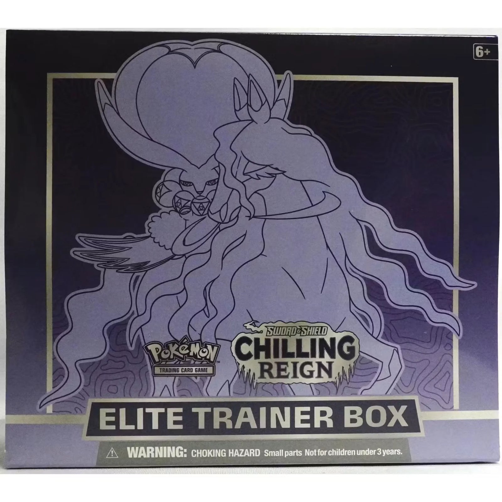 Pokemon Sword & Shield Chilling Reign Elite Trainer Box | Shadow Rider Purple (Ships Sealed Only)