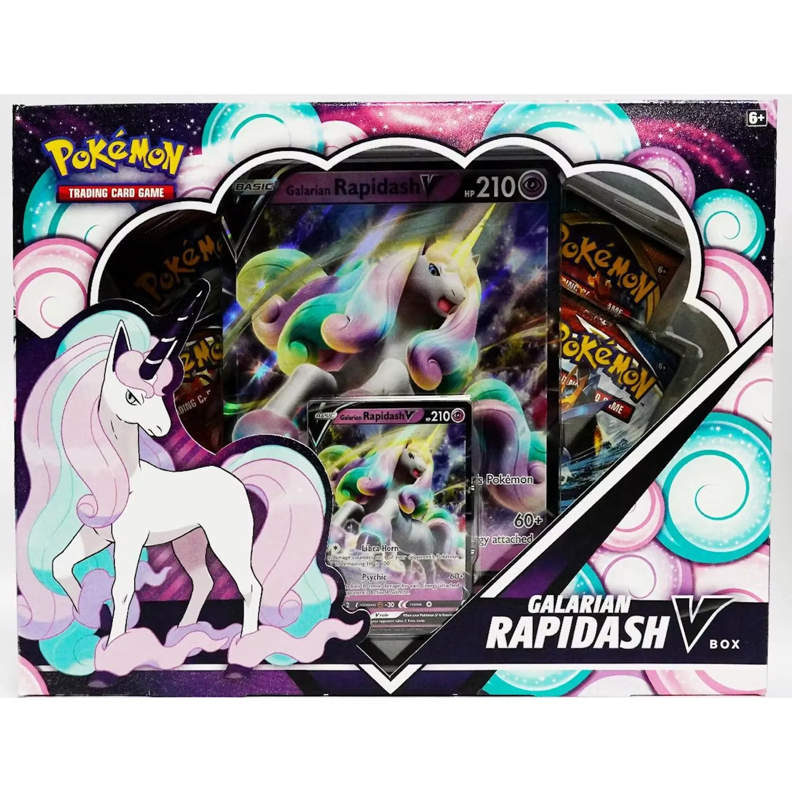 Pokemon Galarian Rapidash V Box | Sealed TCG (Ships Sealed Only)