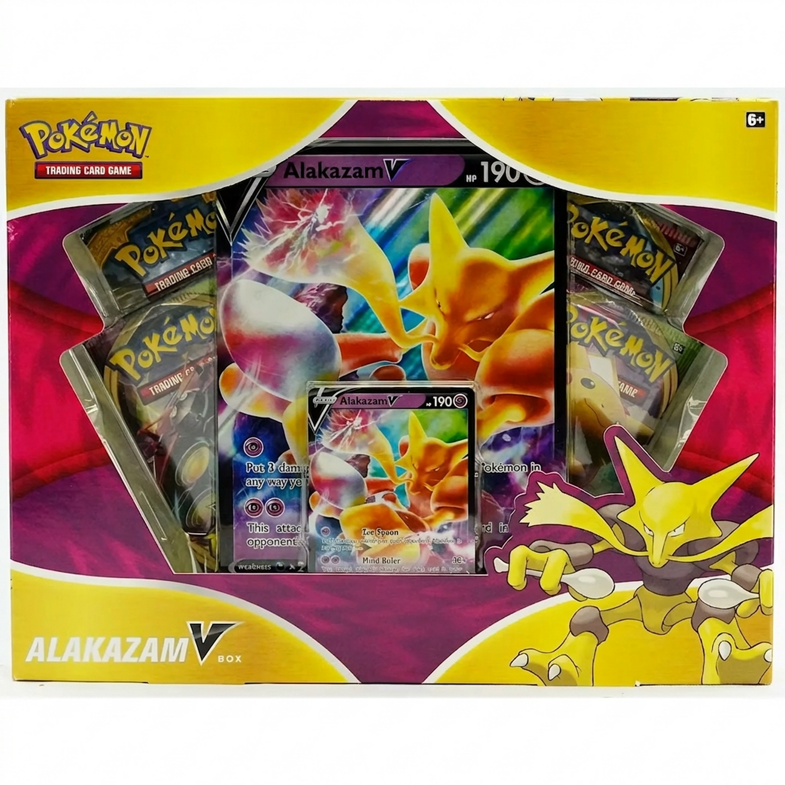 Pokemon Alakazam V Box | Sealed TCG (Ships Sealed Only)