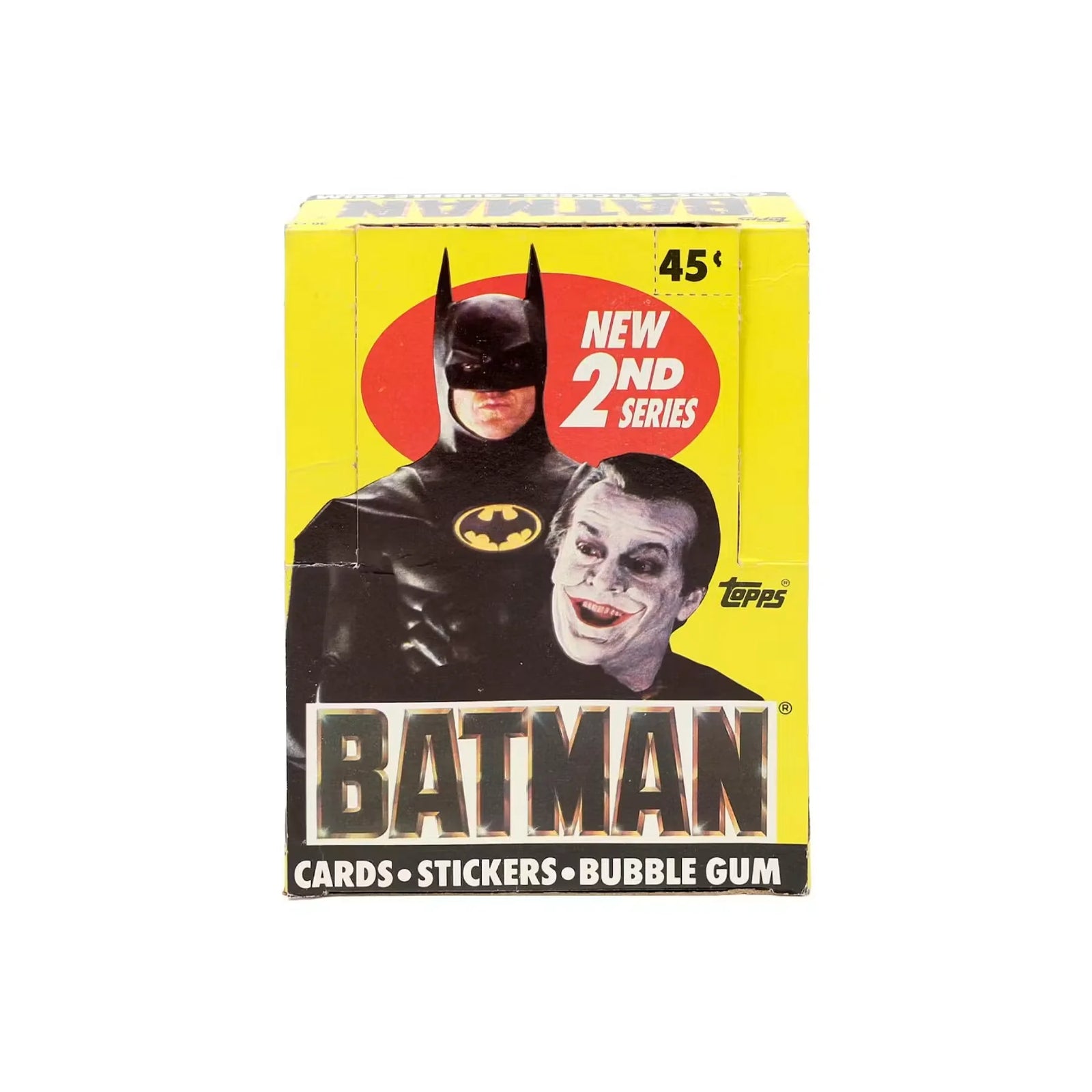 Batman Movie 2nd Series Wax Box (1989 Topps) (Ships Sealed Only) - D2