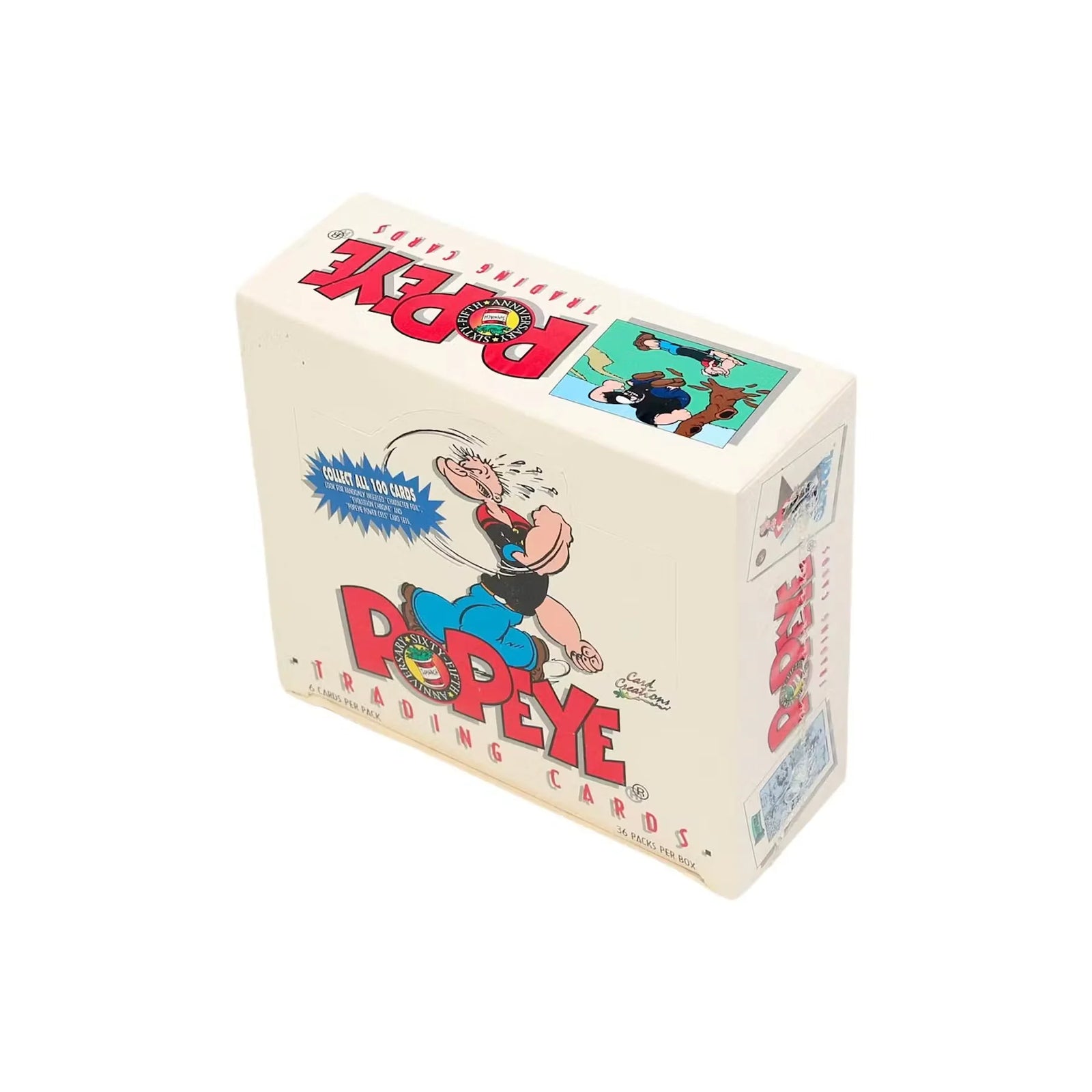 Popeye Hobby Box 1995 Card Creations | 36 Packs (Ships Sealed Only)