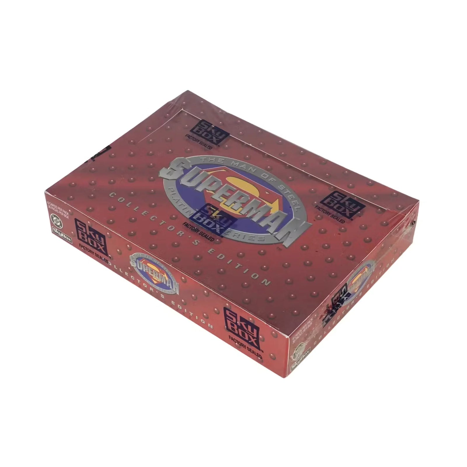 Superman: The Man of Steel 1994 Skybox Hobby Box | Collector's Edition