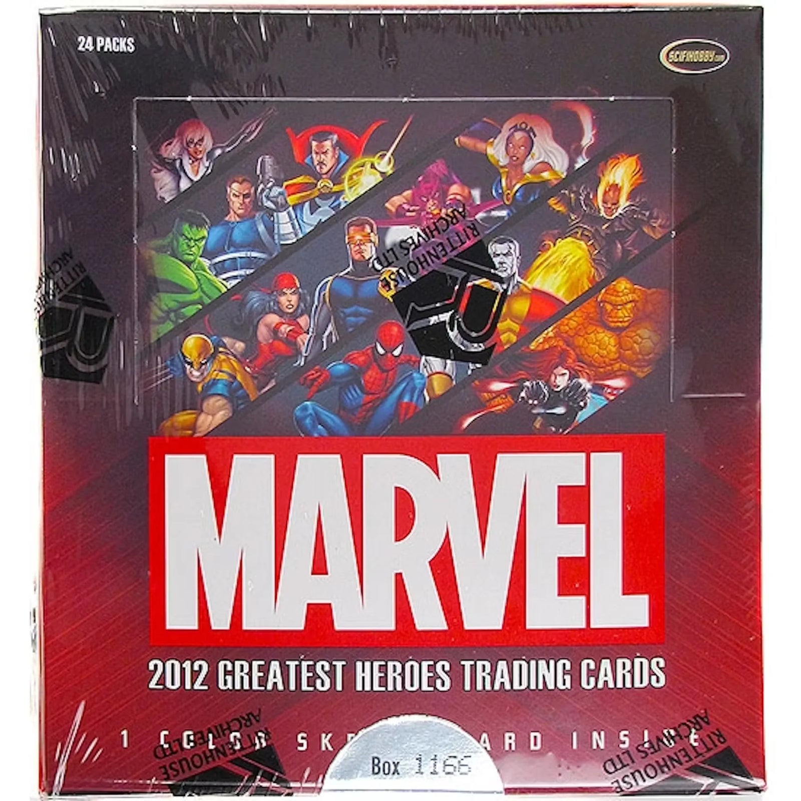Marvel Greatest Heroes Trading Cards Box | 2012 Rittenhouse (Ships Sealed Only)