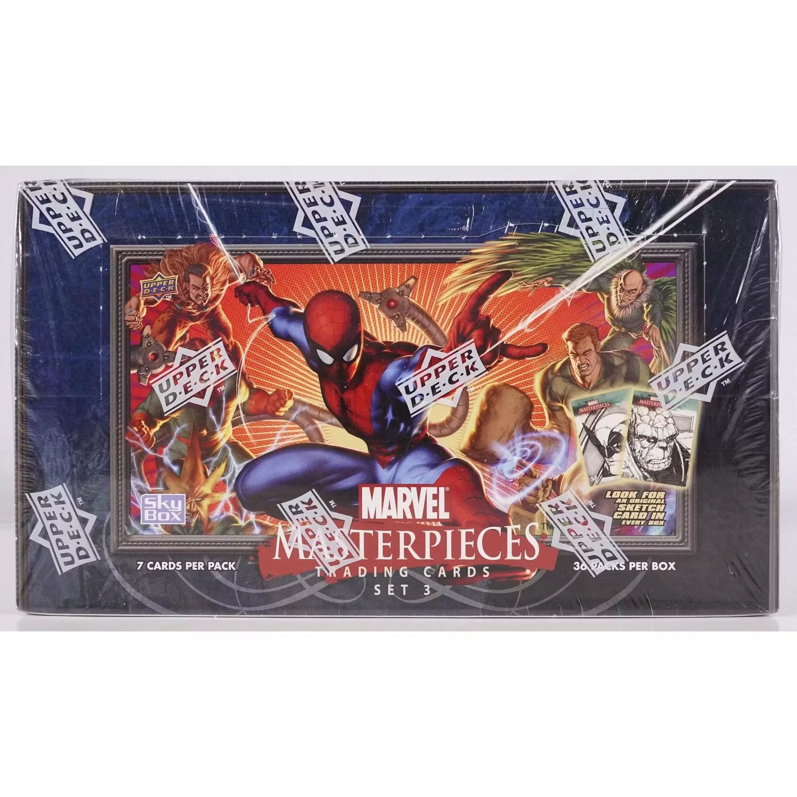 Marvel Masterpieces Series 3 Hobby Box (2008 Upper Deck) (Ships Sealed Only)