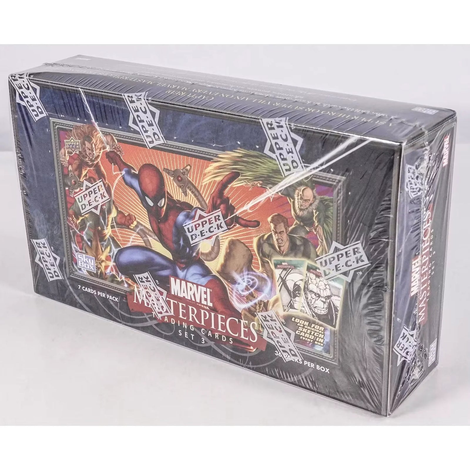 Marvel Masterpieces Series 3 Hobby Box (2008 Upper Deck) (Ships Sealed Only)