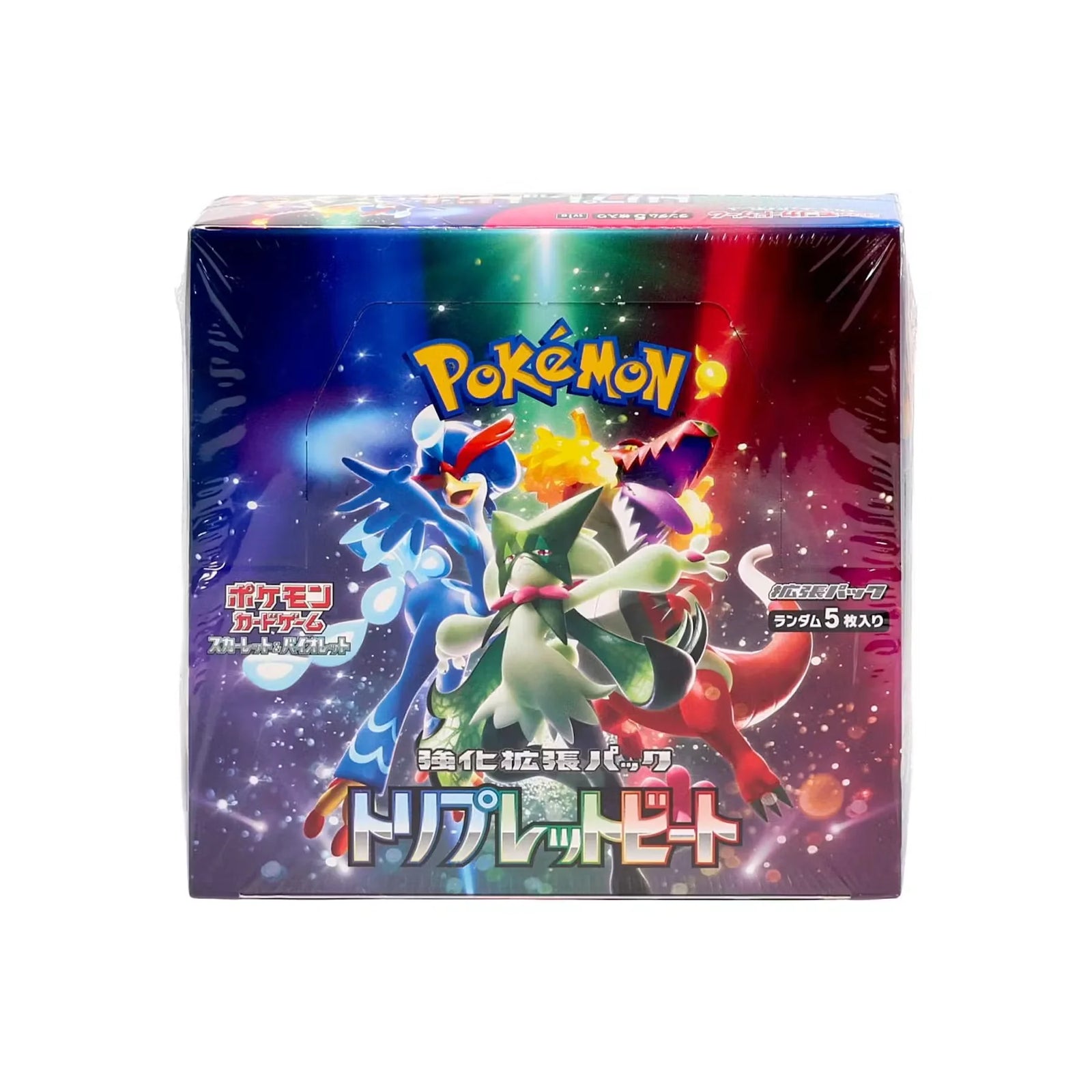 pokemon triplet beat booster box SEALED Japanese TRIPLET BEAT Booster Box - 30 Packs - SV1a Pokemon TCG