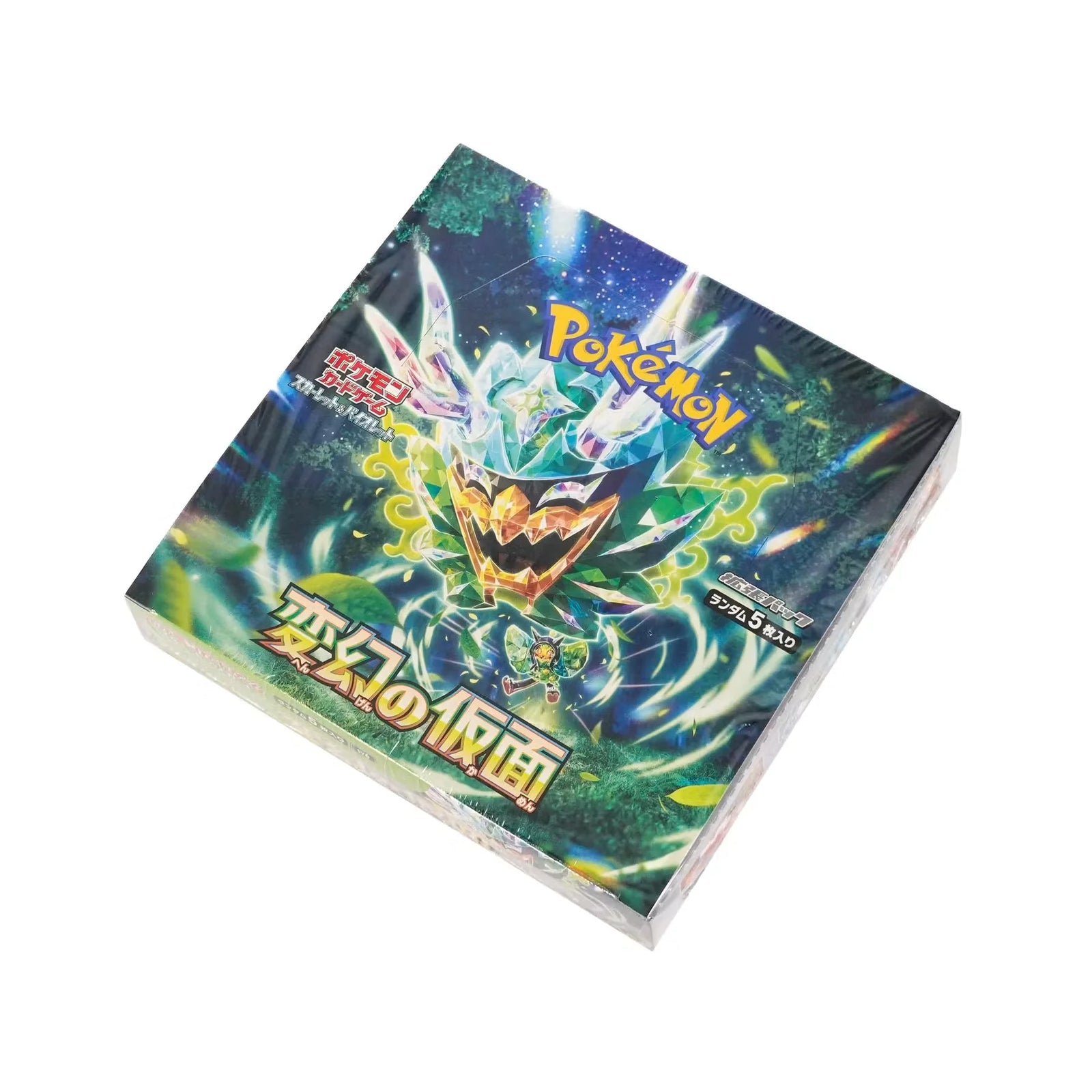 Pokemon Scarlet & Violet Transformation Mask Booster Box | Japanese (Ships Sealed Only)