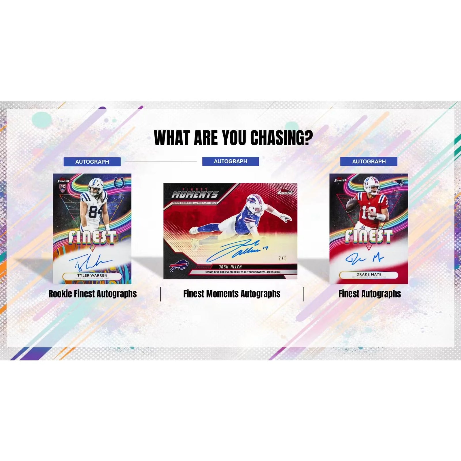 2025 Topps Finest Football Delight Box | Slightly Damaged (Ships Sealed Only)