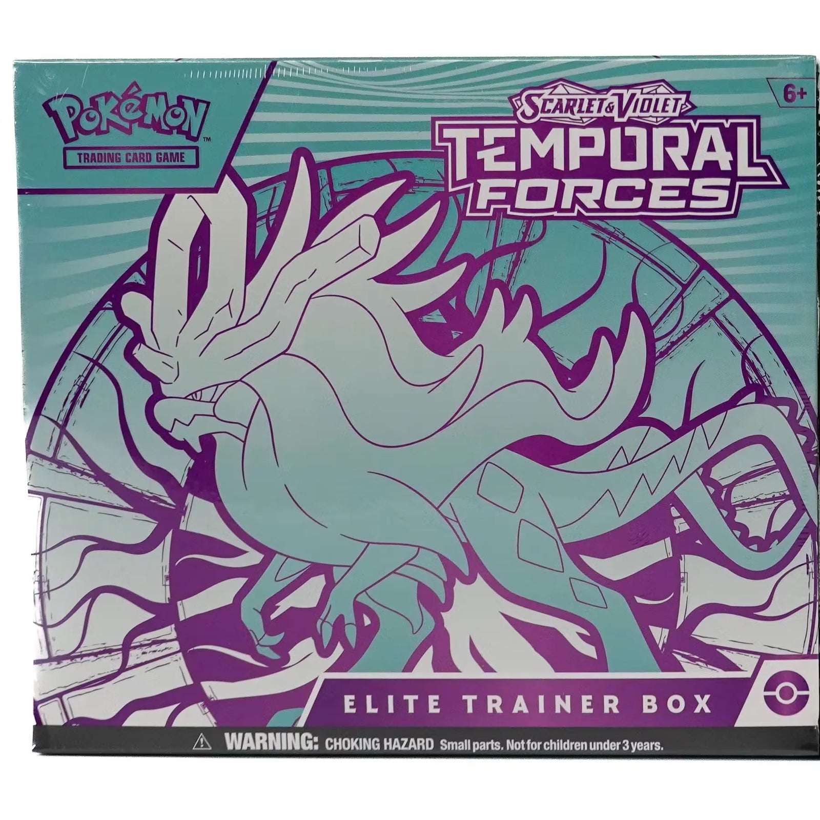 Pokemon Scarlet & Violet Temporal Forces Elite Trainer Box | 9 Booster Packs (Ships Sealed Only)