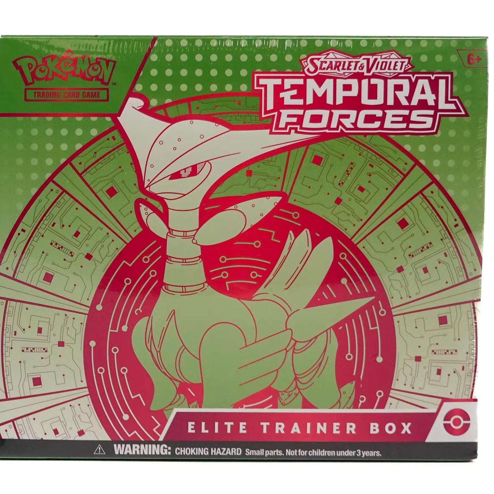 Pokemon Scarlet & Violet Temporal Forces Elite Trainer Box | 9 Booster Packs (Ships Sealed Only)