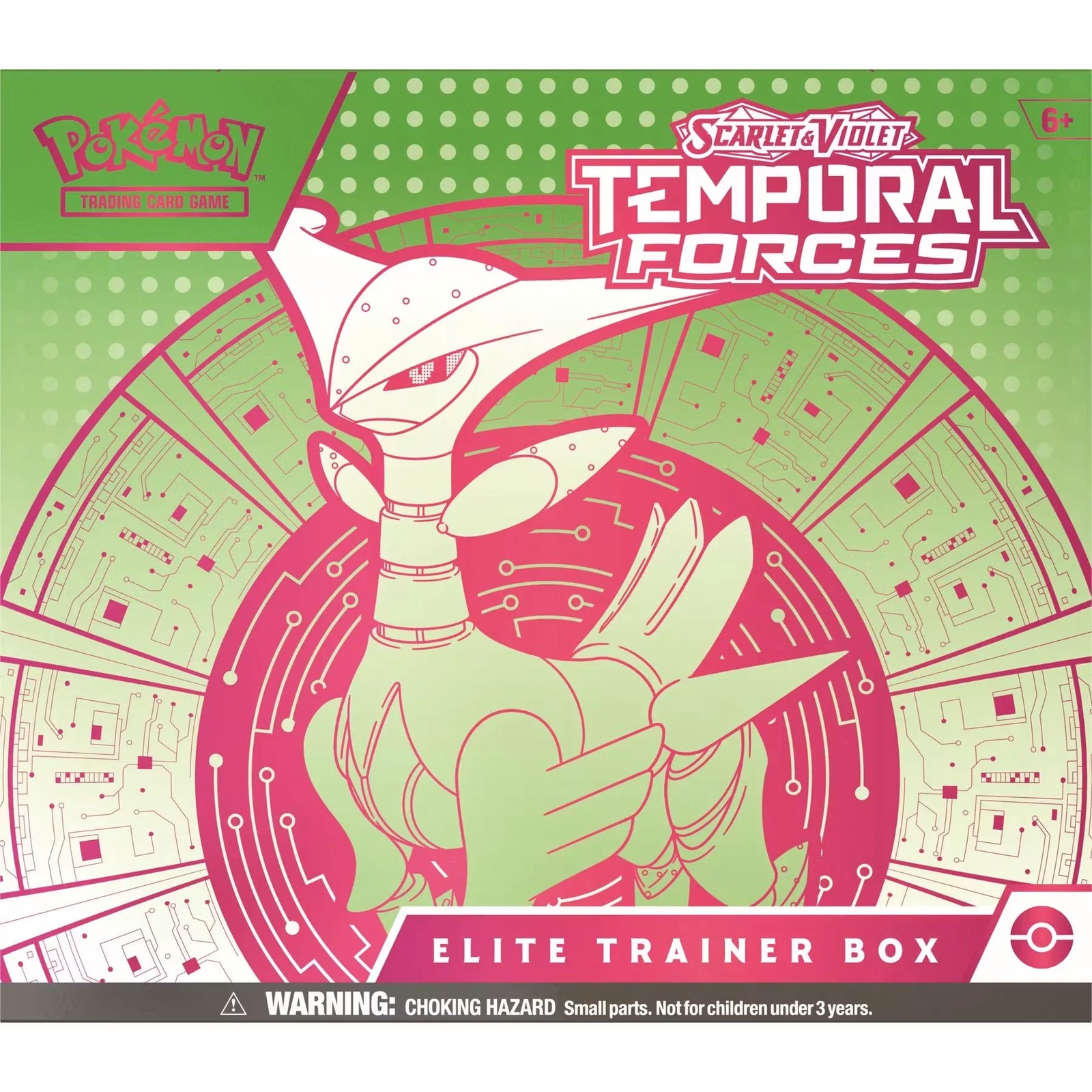Pokemon Scarlet & Violet Temporal Forces Elite Trainer Box | 9 Booster Packs (Ships Sealed Only)