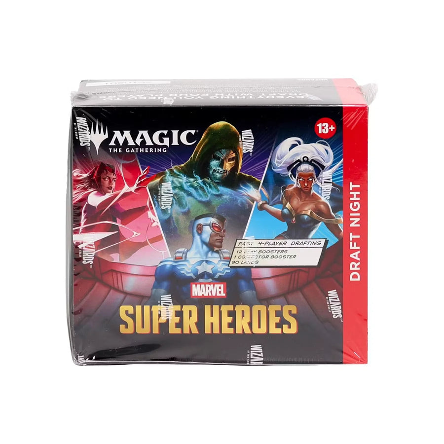 Magic the Gathering Marvel Super Heroes Draft Night Bundle Box (Ships Sealed Only)