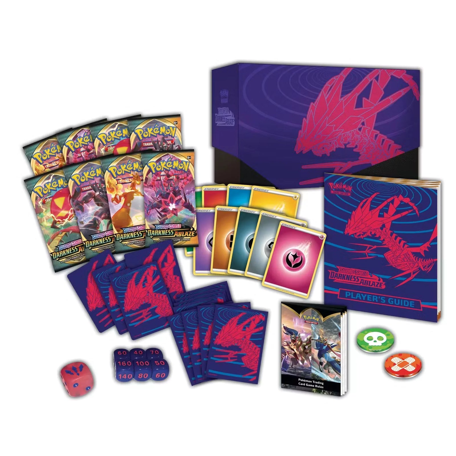 Pokemon Sword & Shield Darkness Ablaze Elite Trainer Box | Sealed (Ships Sealed Only)