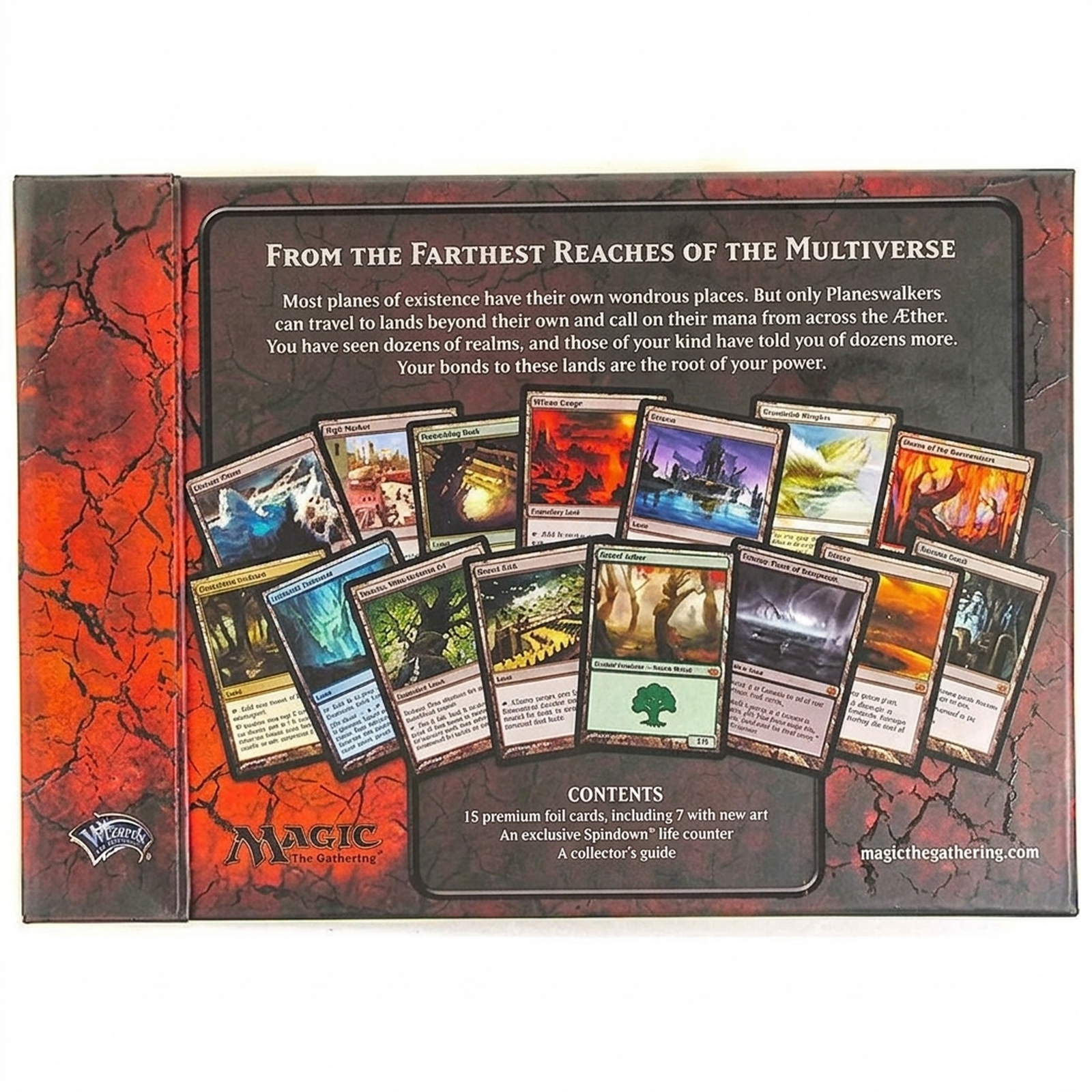 Magic the Gathering From the Vault: Realms Gift Box | 15 Foil Lands (Ships Sealed Only)
