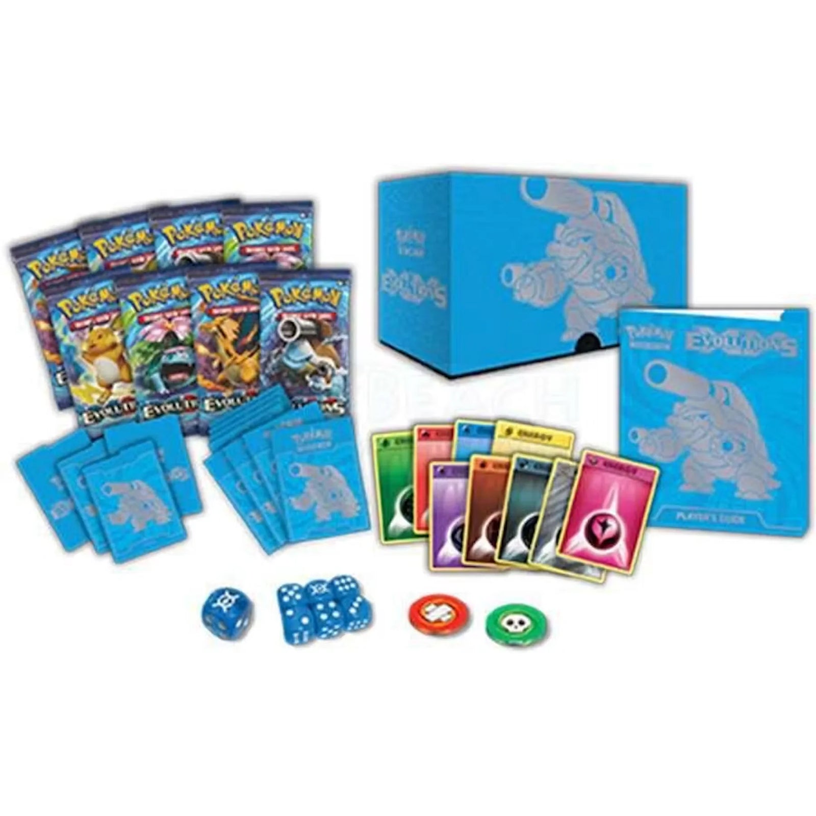 Pokemon XY Evolutions Mega Blastoise Elite Trainer Box | Sealed (Ships Sealed Only)