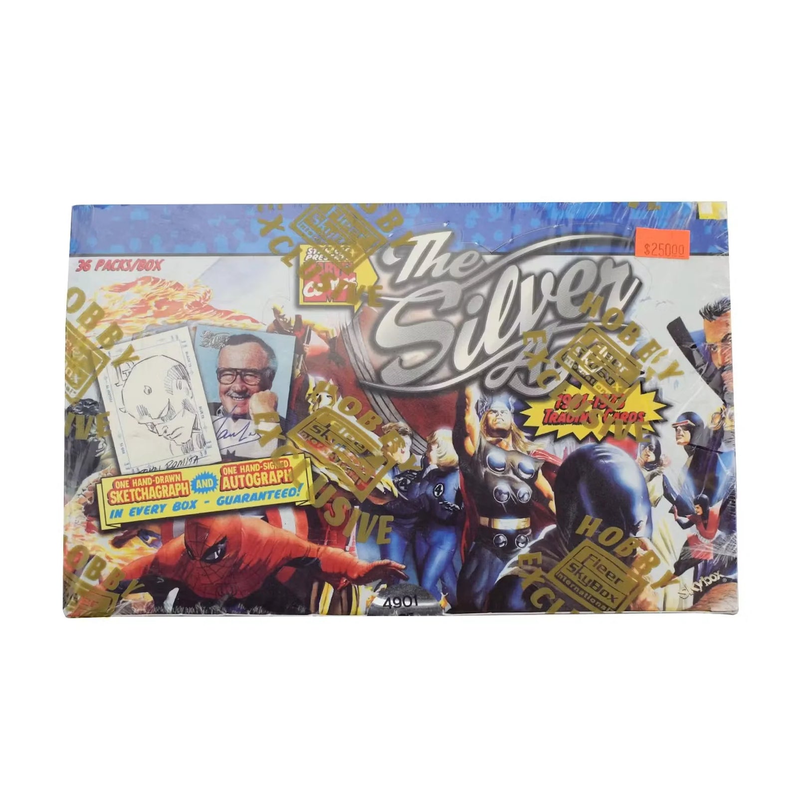 1998 Fleer Skybox Marvel Silver Age Sealed Wax Box