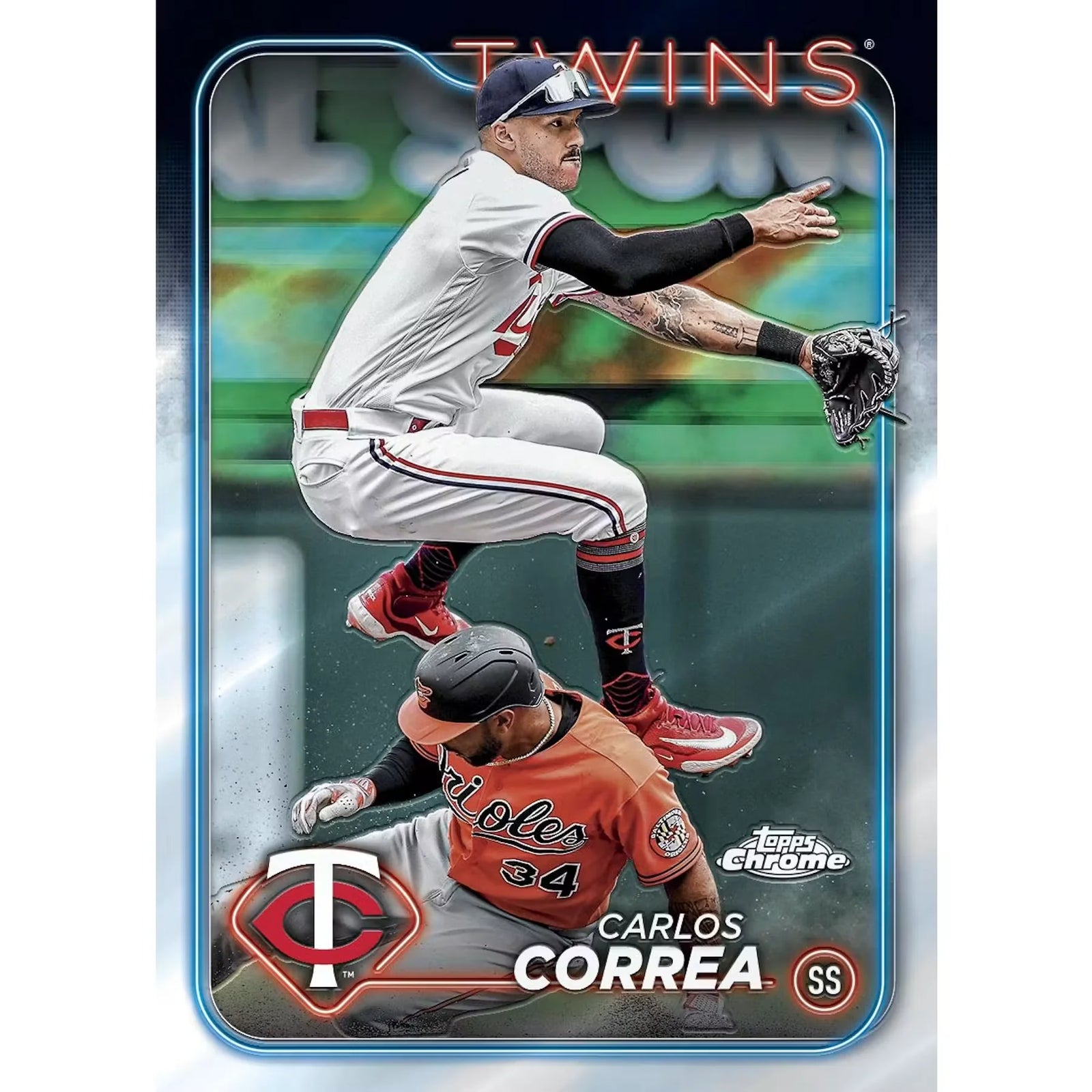 2024 Topps Chrome Baseball Monster Box (Ships Sealed Only) - D