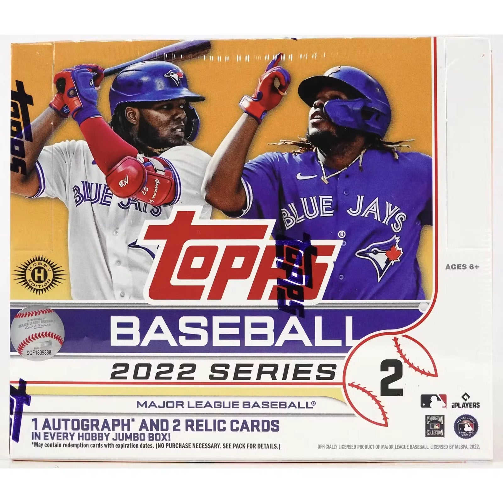 2022 Topps Series 2 Baseball Hobby Jumbo Box (Ships Sealed Only) - D2