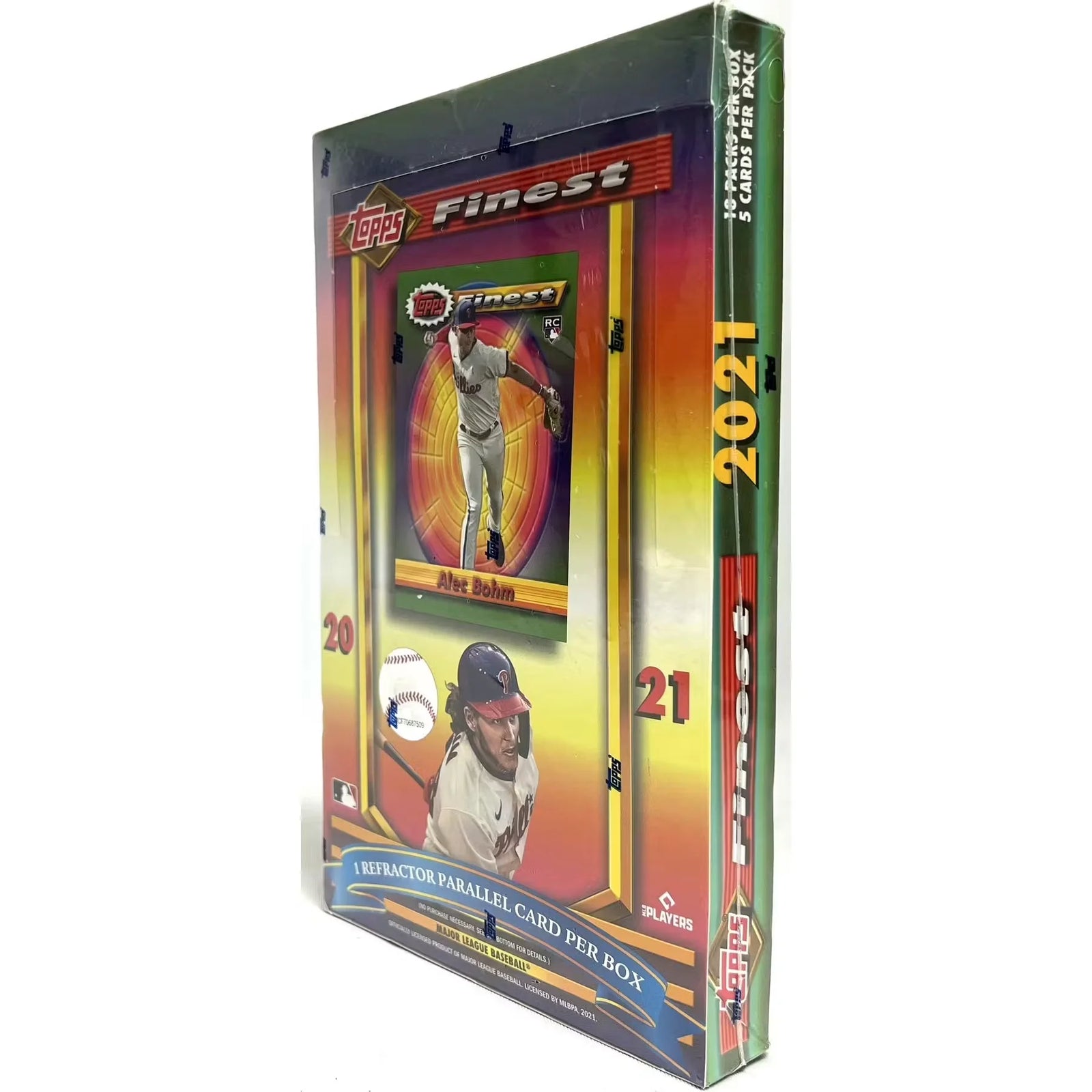 2021 Topps Finest Flashbacks Baseball Hobby Box (Ships Sealed Only)