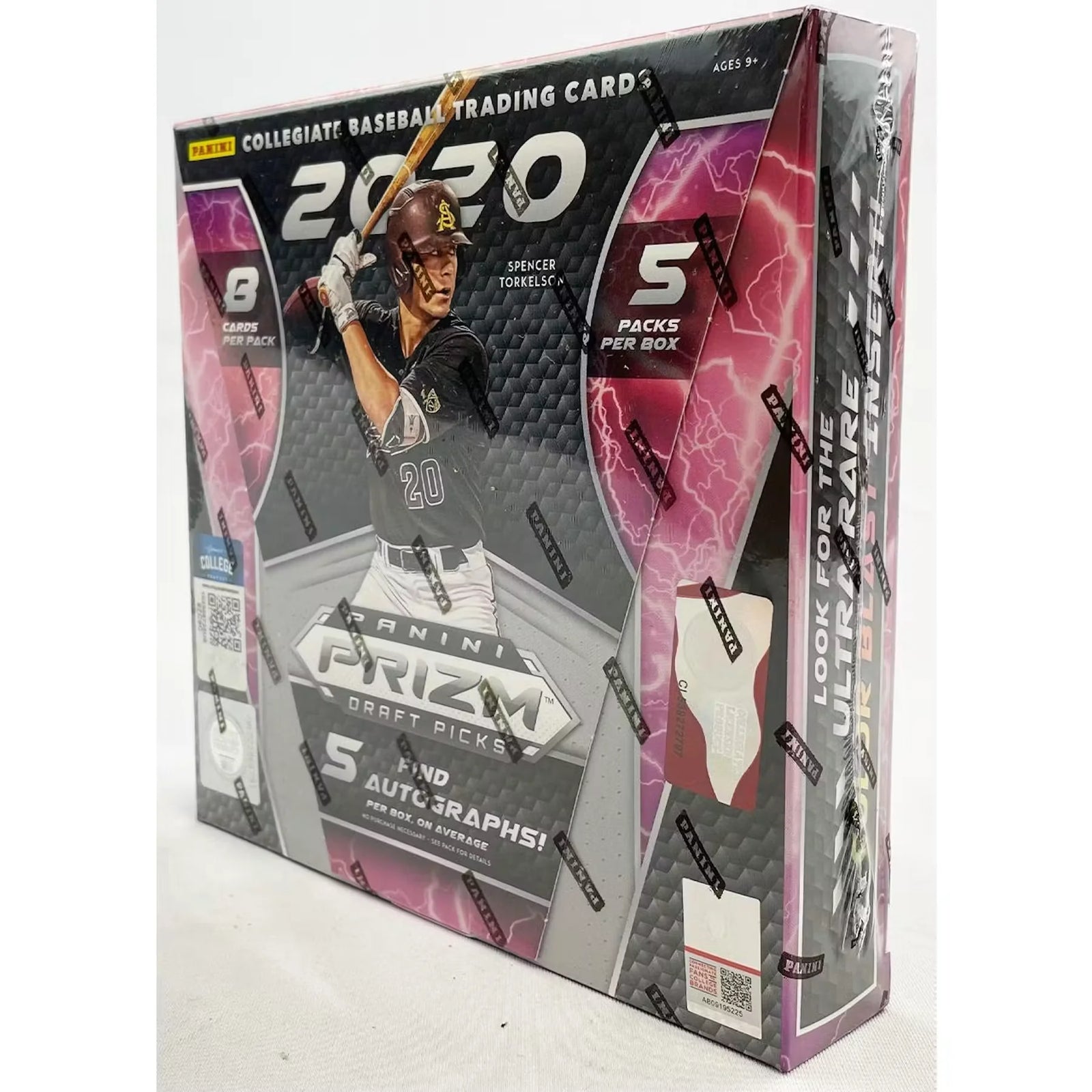 2020 Panini Prizm Draft Picks Baseball Hobby Box (Ships Sealed Only)