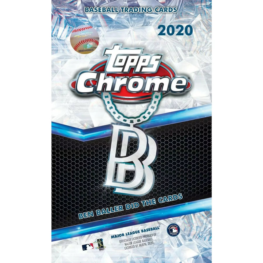 2020 Topps Chrome Baseball Ben Baller Edition Hobby Box (Ships Sealed Only)