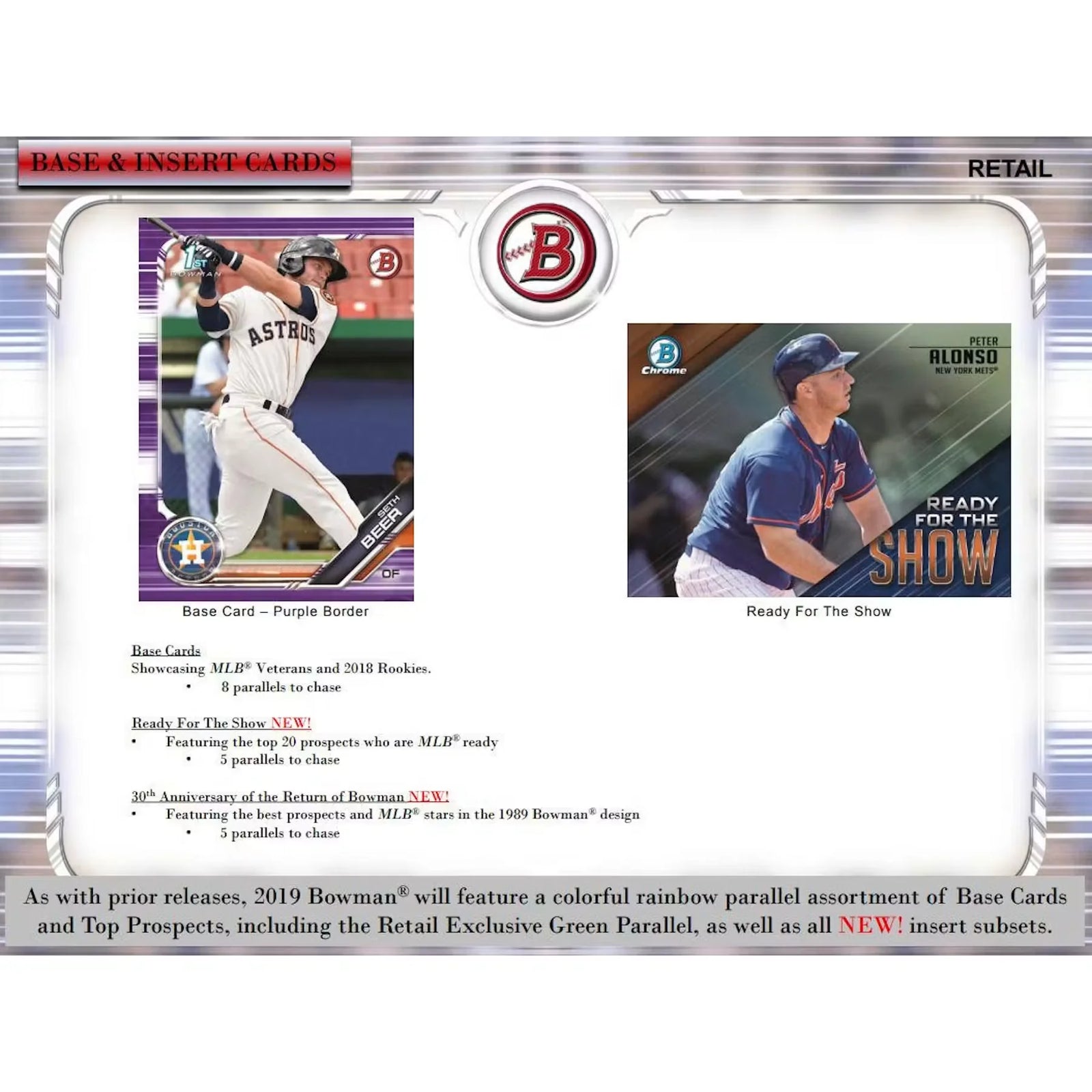 2019 Bowman Baseball Blaster Box | Chrome Prospect Autographs (Ships Sealed Only)