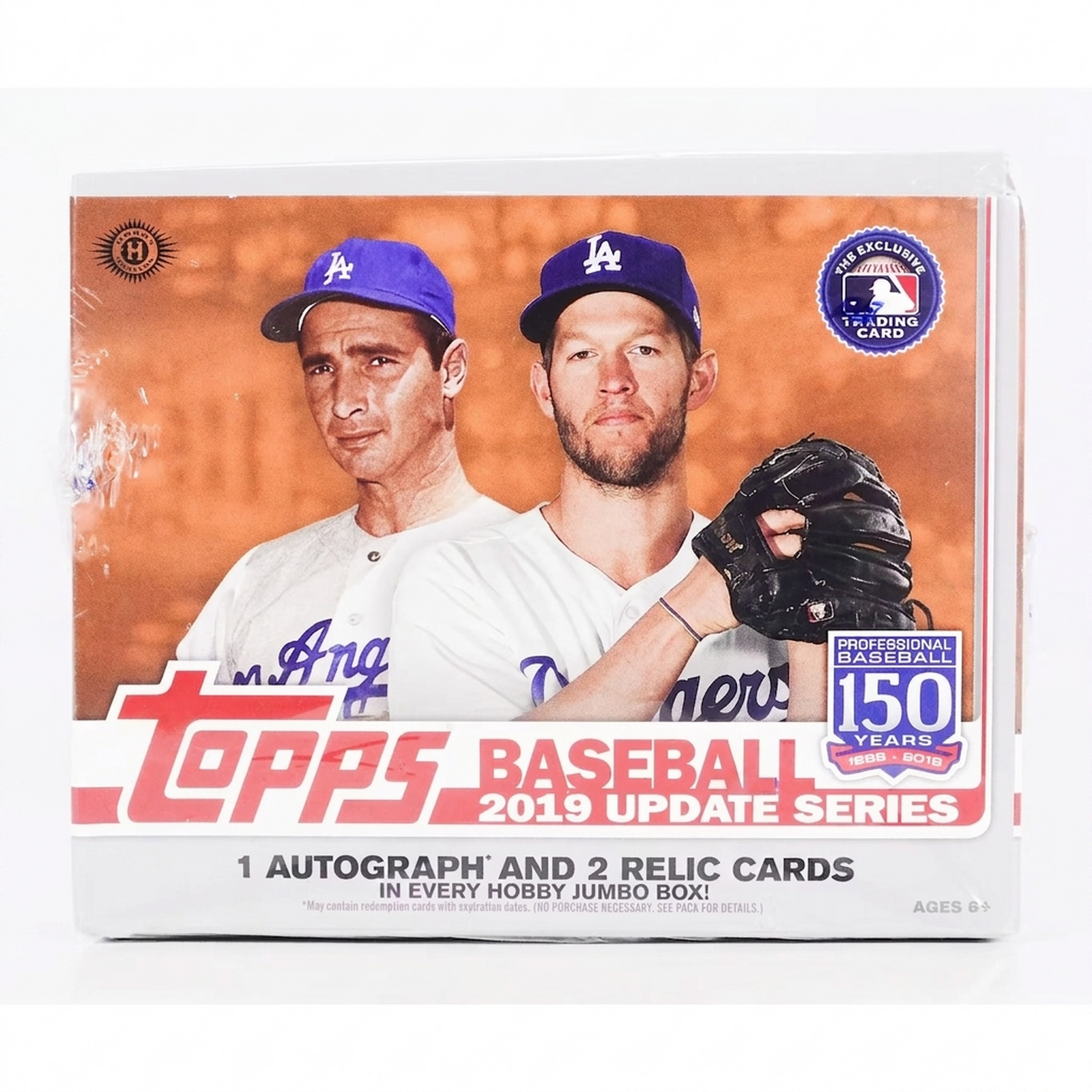 2019 Topps Update Series Baseball Hobby Jumbo Box (Ships Sealed Only) - D