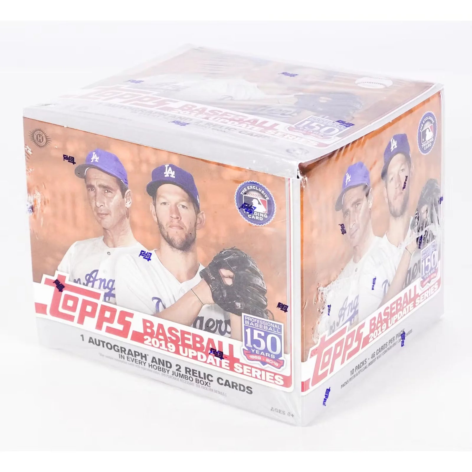 2019 Topps Update Series Baseball Hobby Jumbo Box (Ships Sealed Only) - D