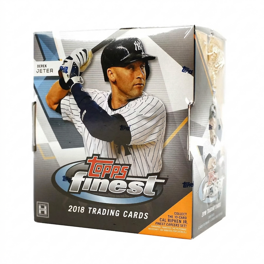 2018 Topps Finest Baseball Hobby Box | Two Autographs Per Box (Ships Sealed Only)