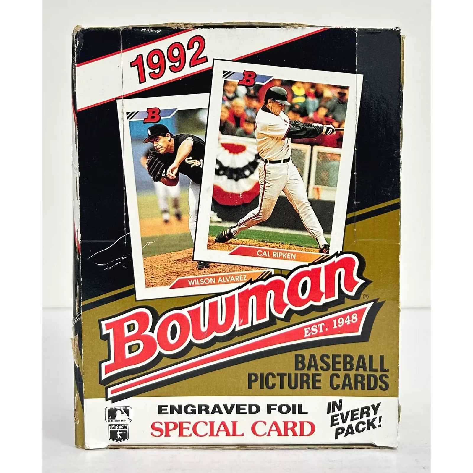 1992 Bowman Baseball Hobby Box | Non-Wrapped (Ships Sealed Only)
