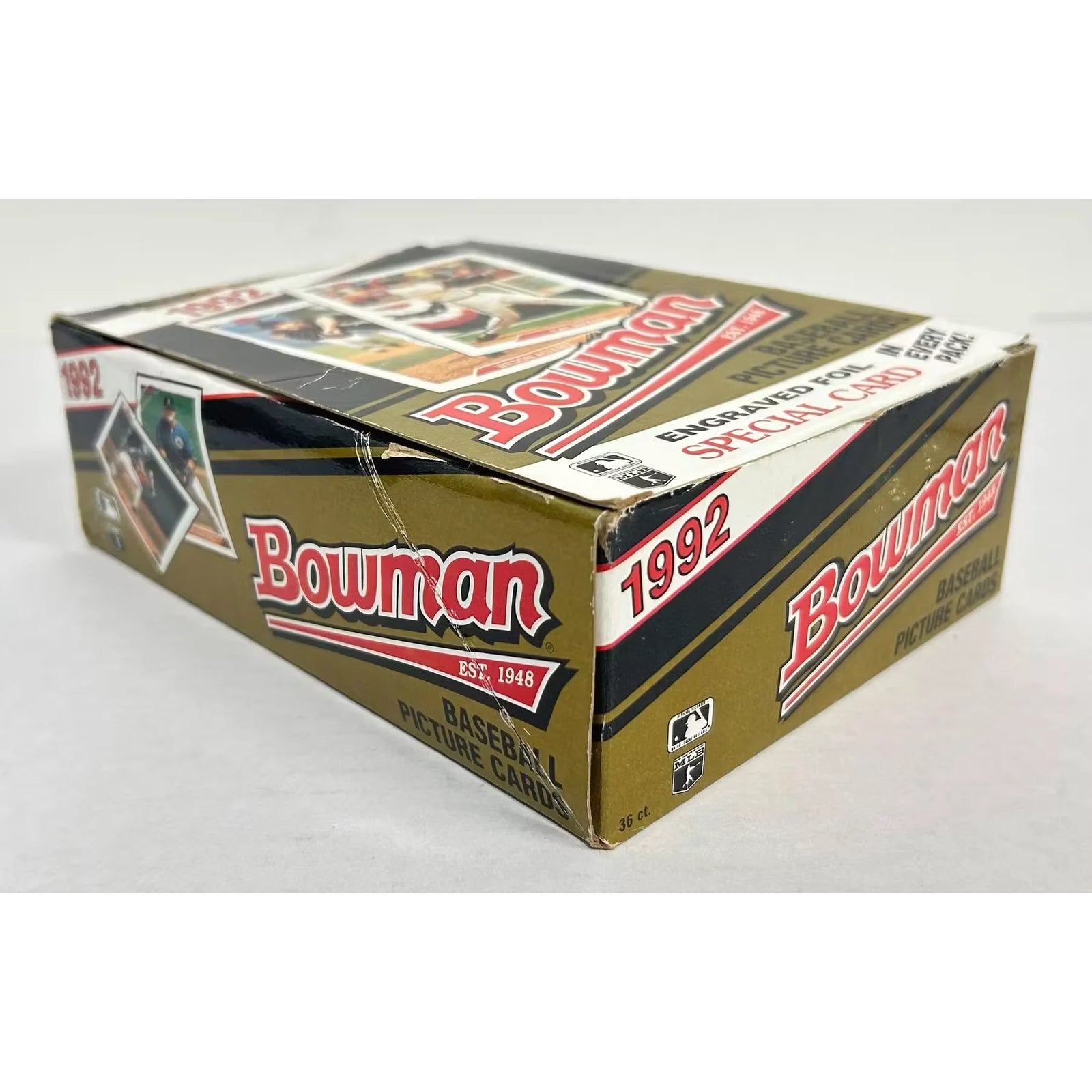 1992 Bowman Baseball Hobby Box | Non-Wrapped (Ships Sealed Only)