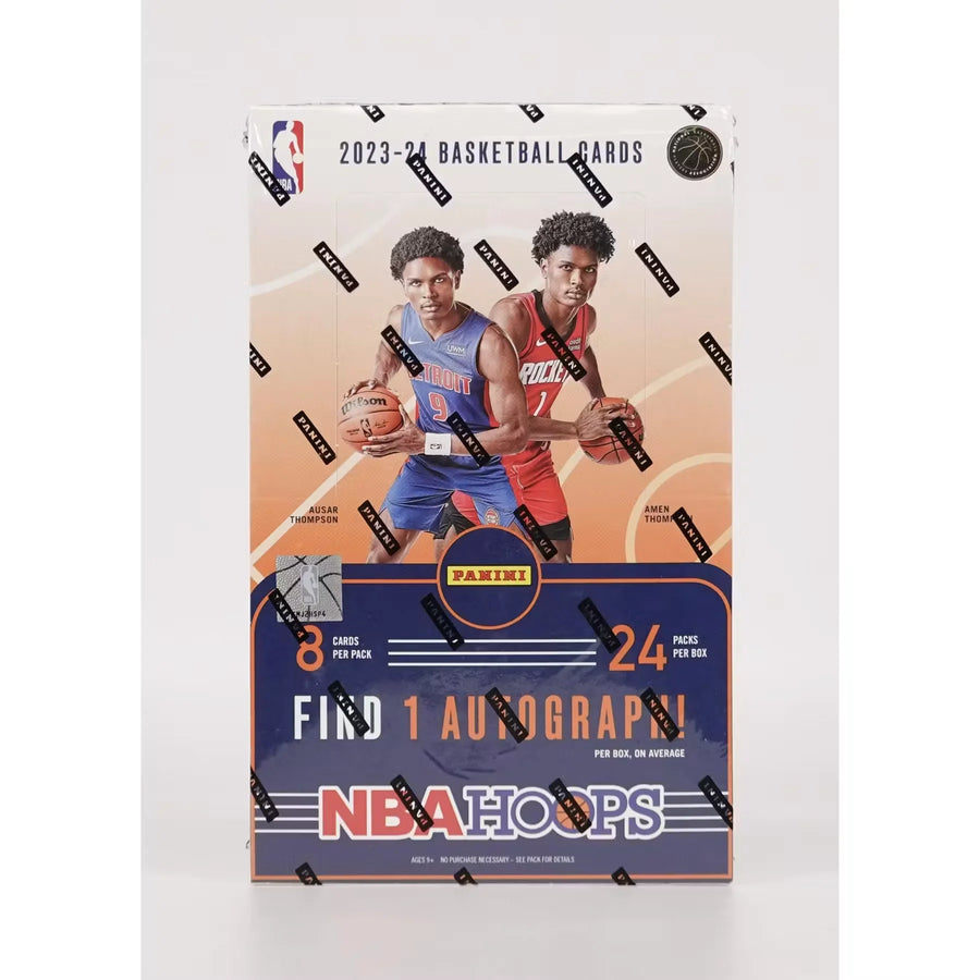 2023-24 Panini NBA Hoops Basketball Hobby Box (Ships Sealed Only) - D