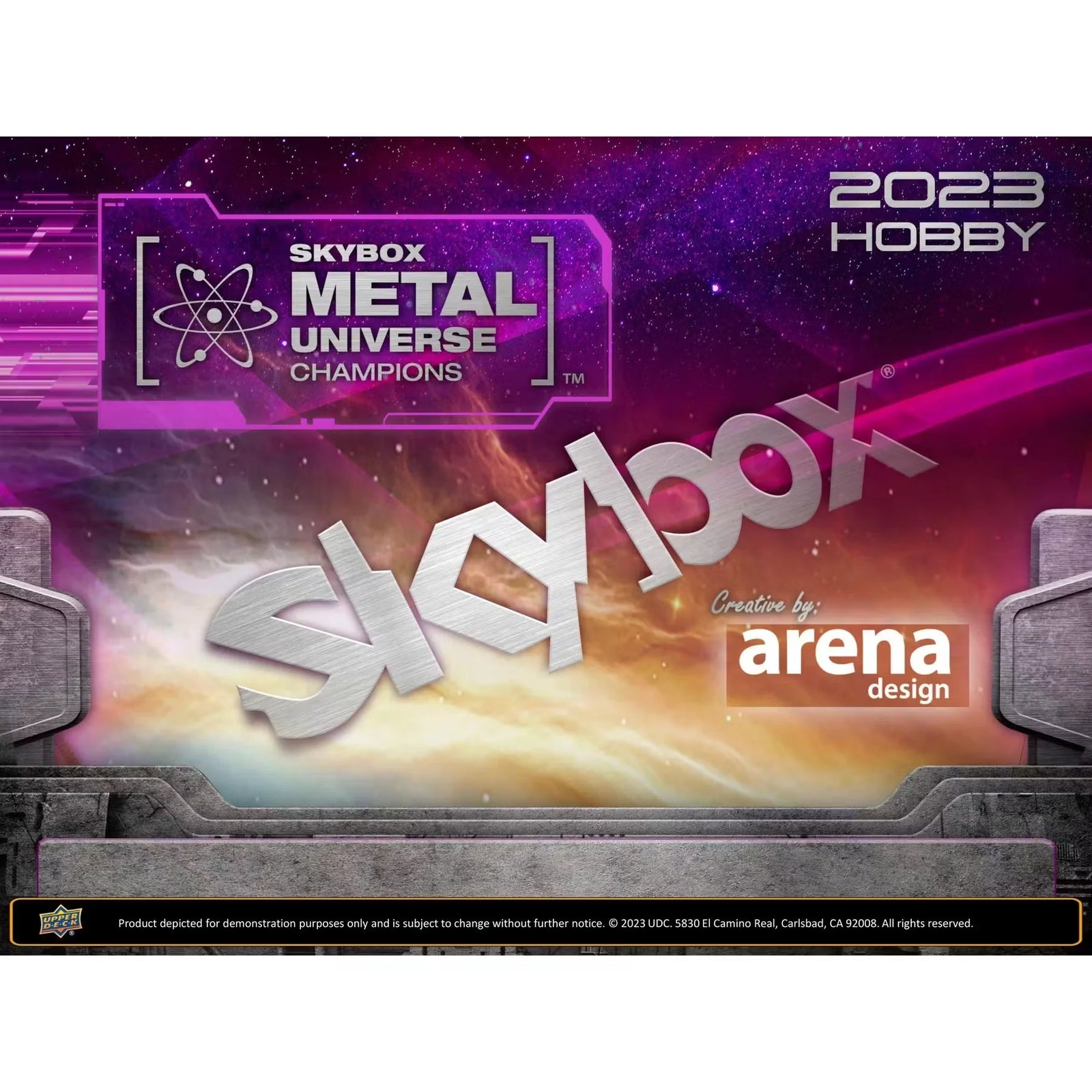 2023 Upper Deck Skybox Metal Universe Champions Hobby Box (Ships Sealed Only)