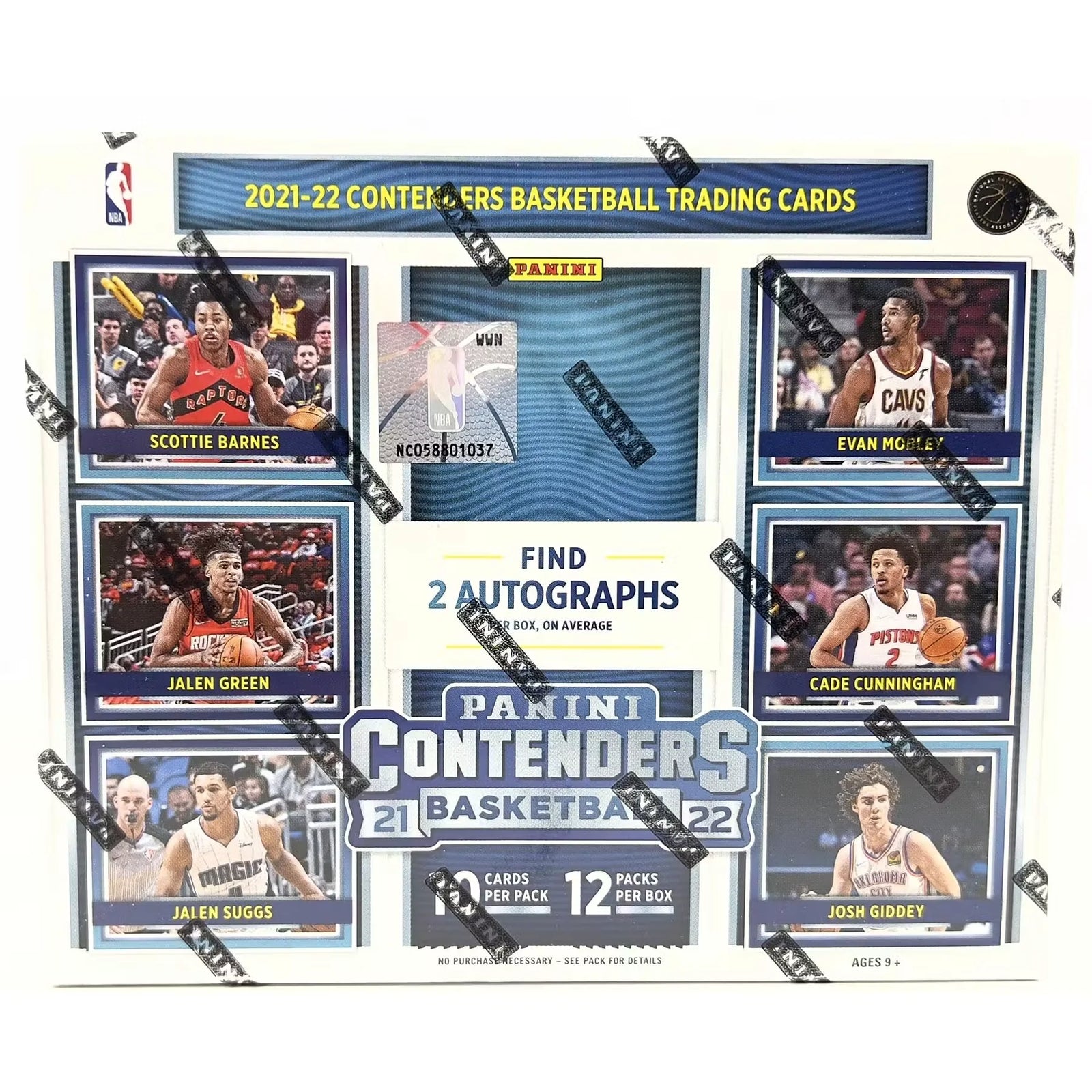 2021-22 Panini Contenders Basketball Hobby Box | NBA 75th Anniversary (Ships Sealed Only)