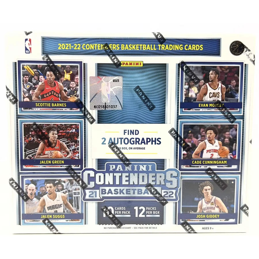 2021-22 Panini Contenders Basketball Hobby Box | NBA 75th Anniversary (Ships Sealed Only)