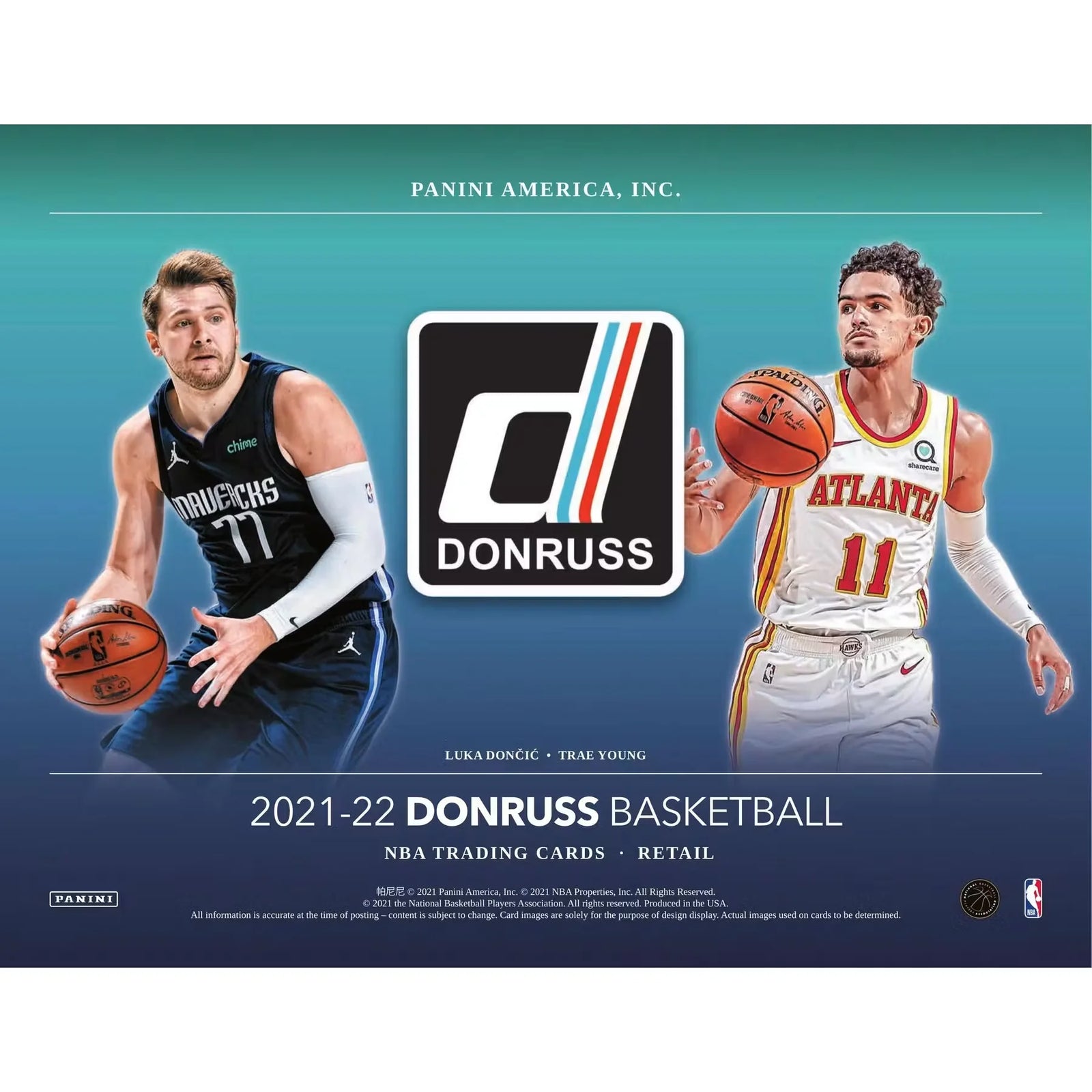 2021-22 Panini Donruss Basketball Blaster Box | Orange and Purple Laser Parallels (Ships Sealed Only)