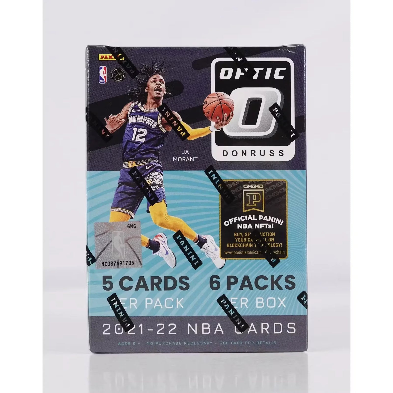 2021-22 Panini Donruss Optic Basketball 6-Pack Blaster Box (Ships Sealed Only) - D