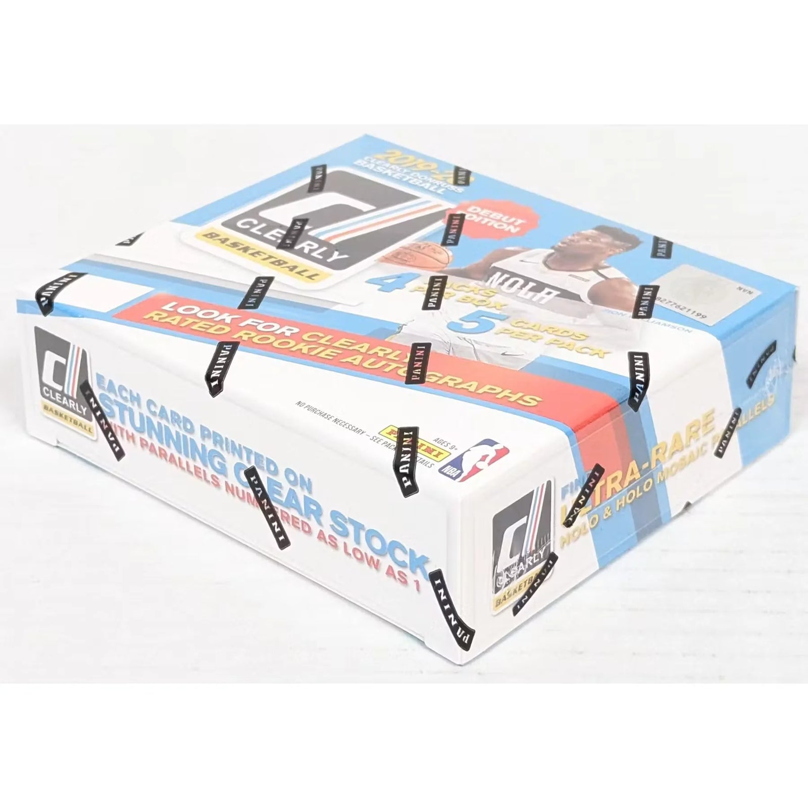 2019-20 Panini Clearly Donruss Basketball Hobby Box (Ships Sealed Only) - D