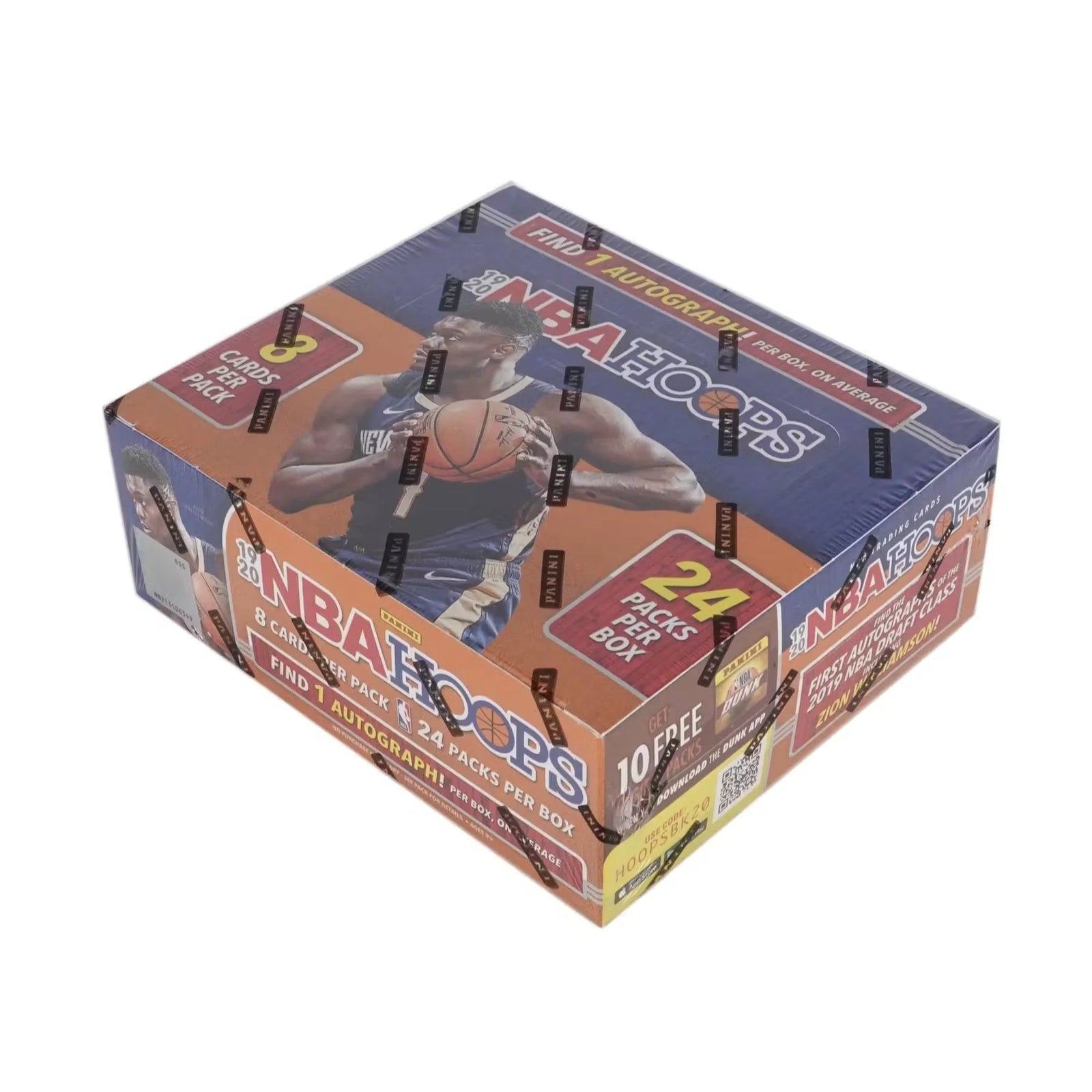 2019-20 Panini Hoops Basketball 24-Pack Retail Box (Ships Sealed Only)