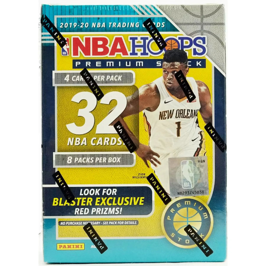 2019-20 Panini Hoops Premium Stock Basketball Blaster Box (Ships Sealed Only) - D