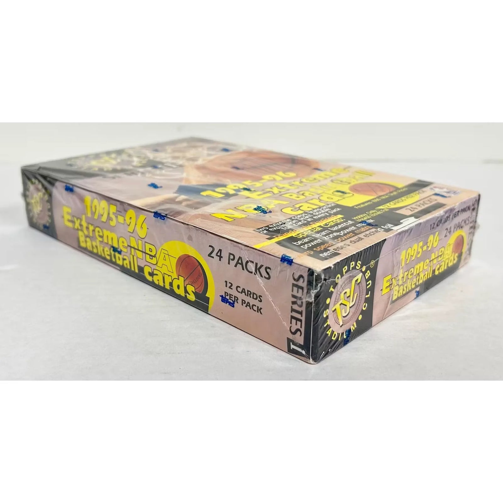 1995-96 Topps Stadium Club Series 1 Basketball Hobby Box | Torn Cello (Ships Sealed Only)