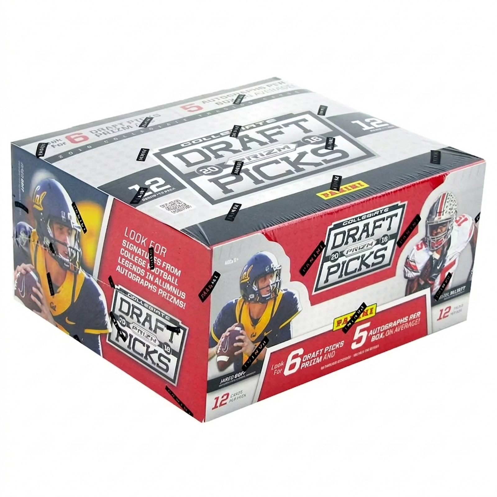 2016 Panini Prizm Collegiate Draft Picks Football Hobby Box (Ships Sealed Only)