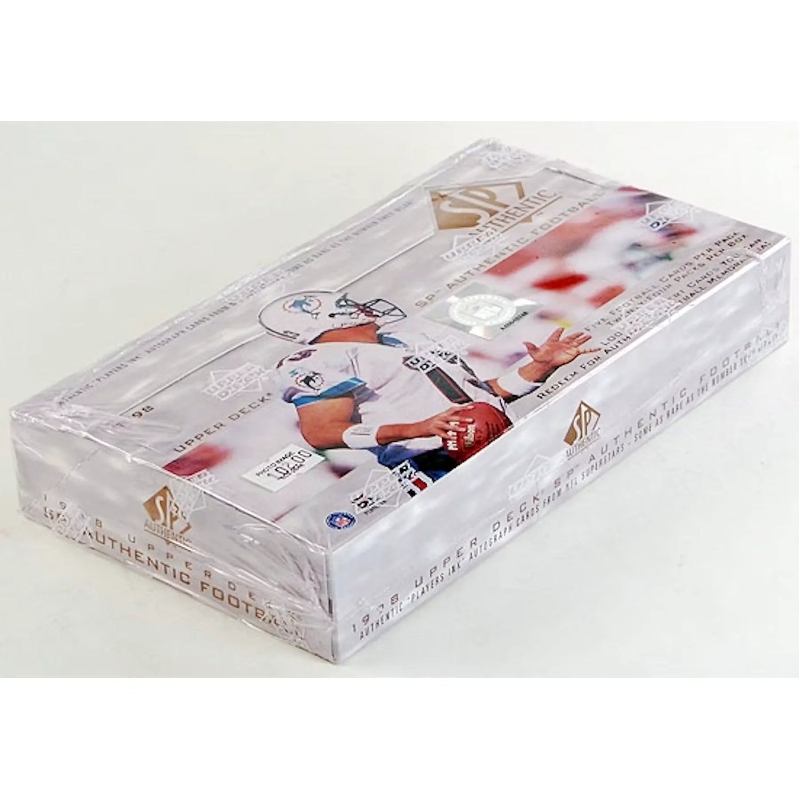 1998 Upper Deck SP Authentic Football Hobby Box (Ships Sealed Only)