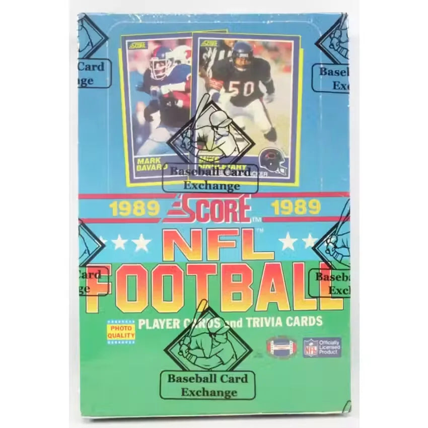 1989 Score Football Wax Box | BBCE Sealed