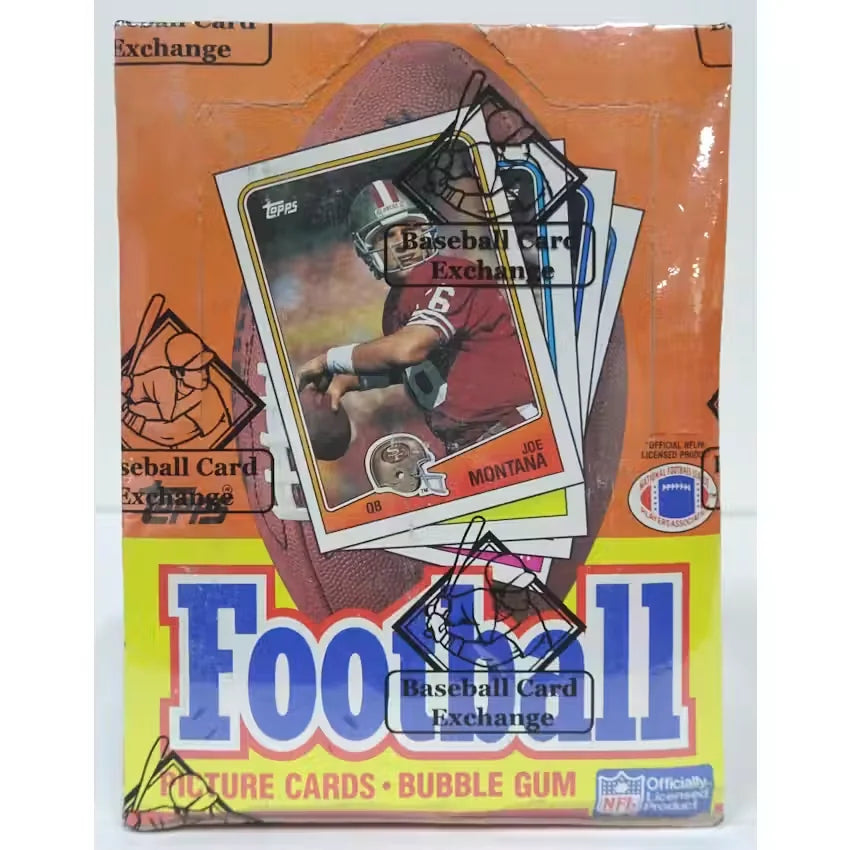 1988 Topps Football Wax Box | BBCE Sealed (Ships Sealed Only)