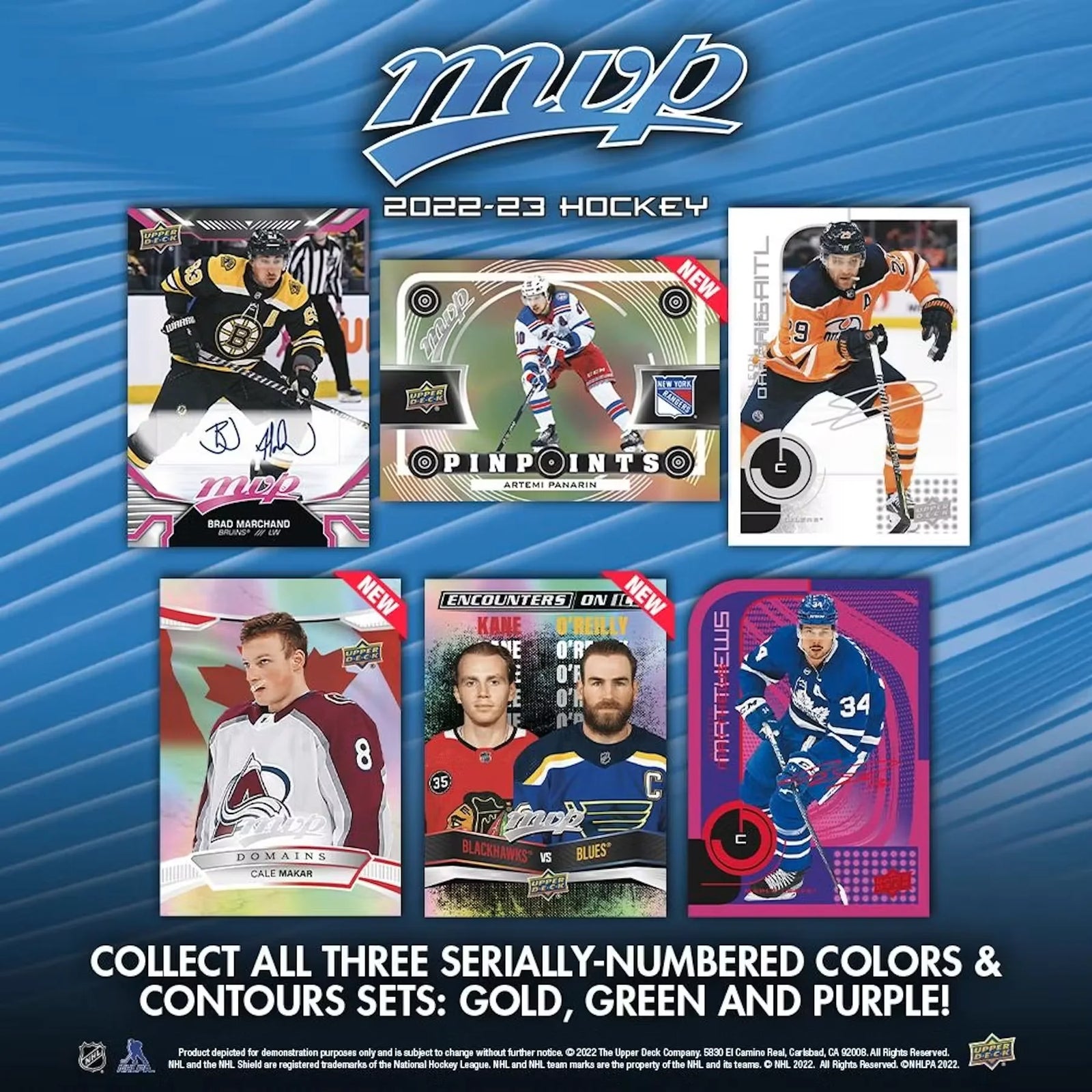 2022-23 Upper Deck MVP Hockey 36-Pack Retail Box (Ships Sealed Only)